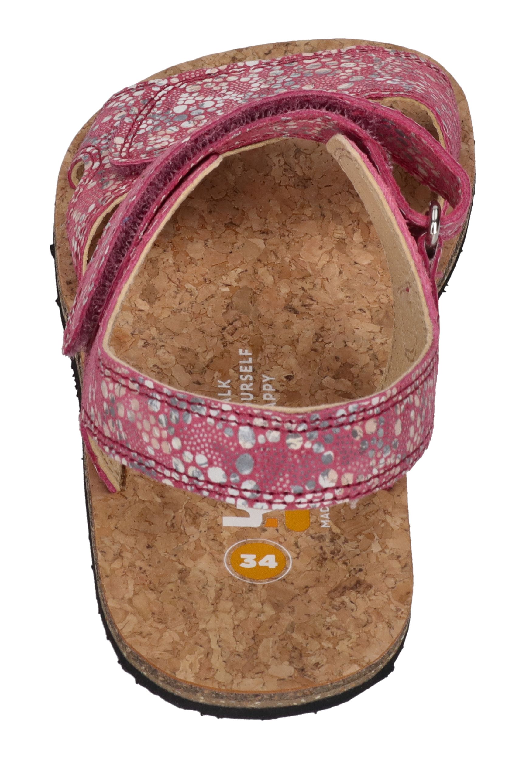 KOEL Barefoot Kinder Sandalen ASHLEY FANTASY 650 fuchsia