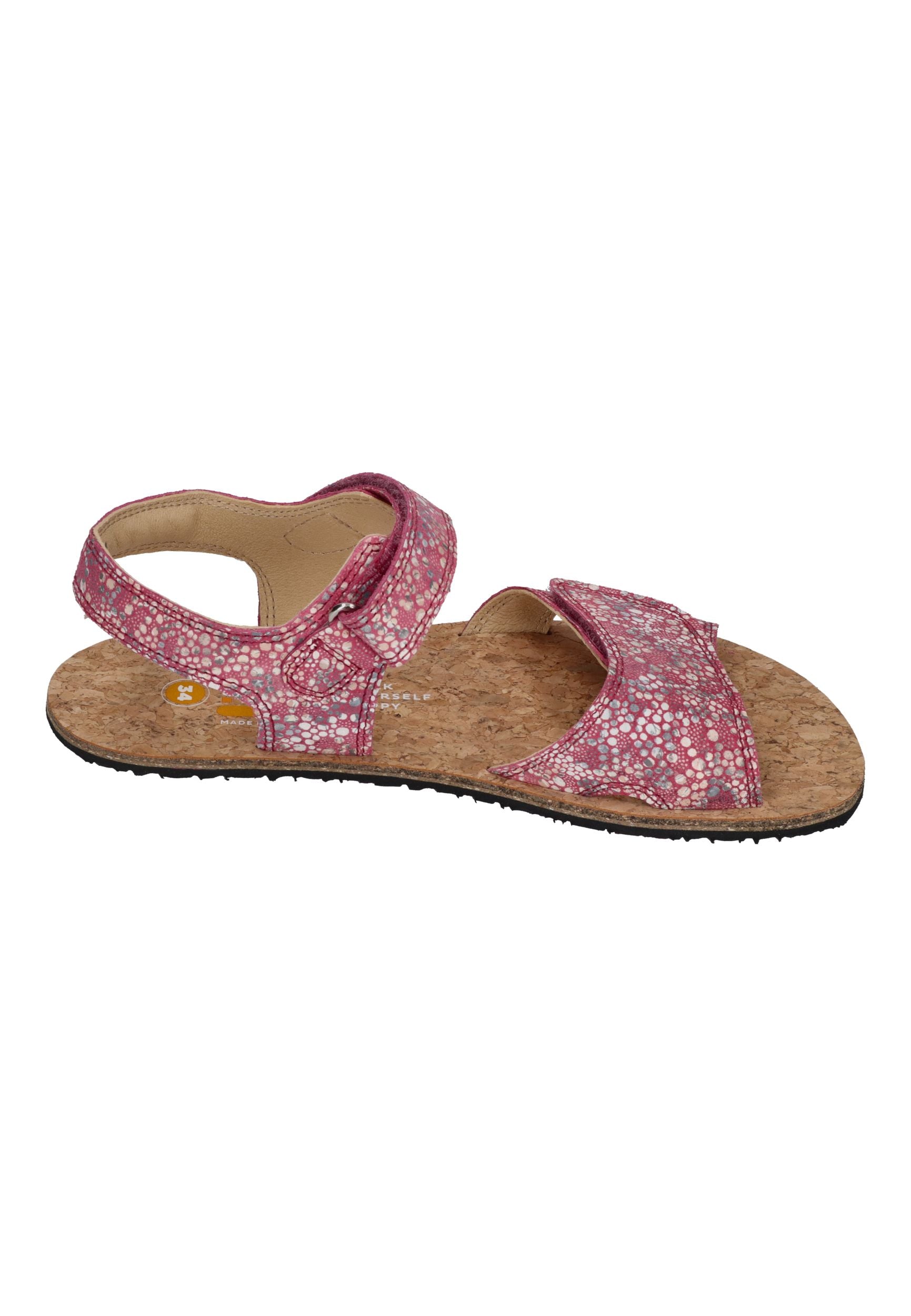 KOEL Barefoot Kinder Sandalen ASHLEY FANTASY 650 fuchsia