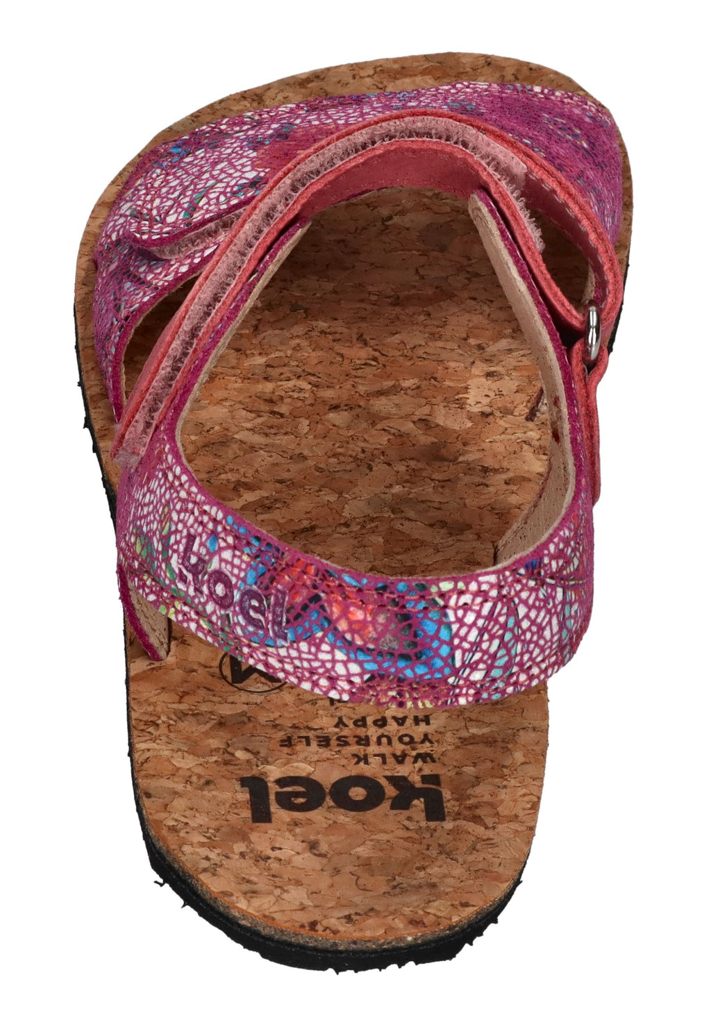 KOEL Barefoot Kinder Sandalen ASHLEY FANTASY 651 fuchsia