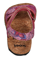 KOEL Barefoot Kinder Sandalen ASHLEY FANTASY 651 fuchsia