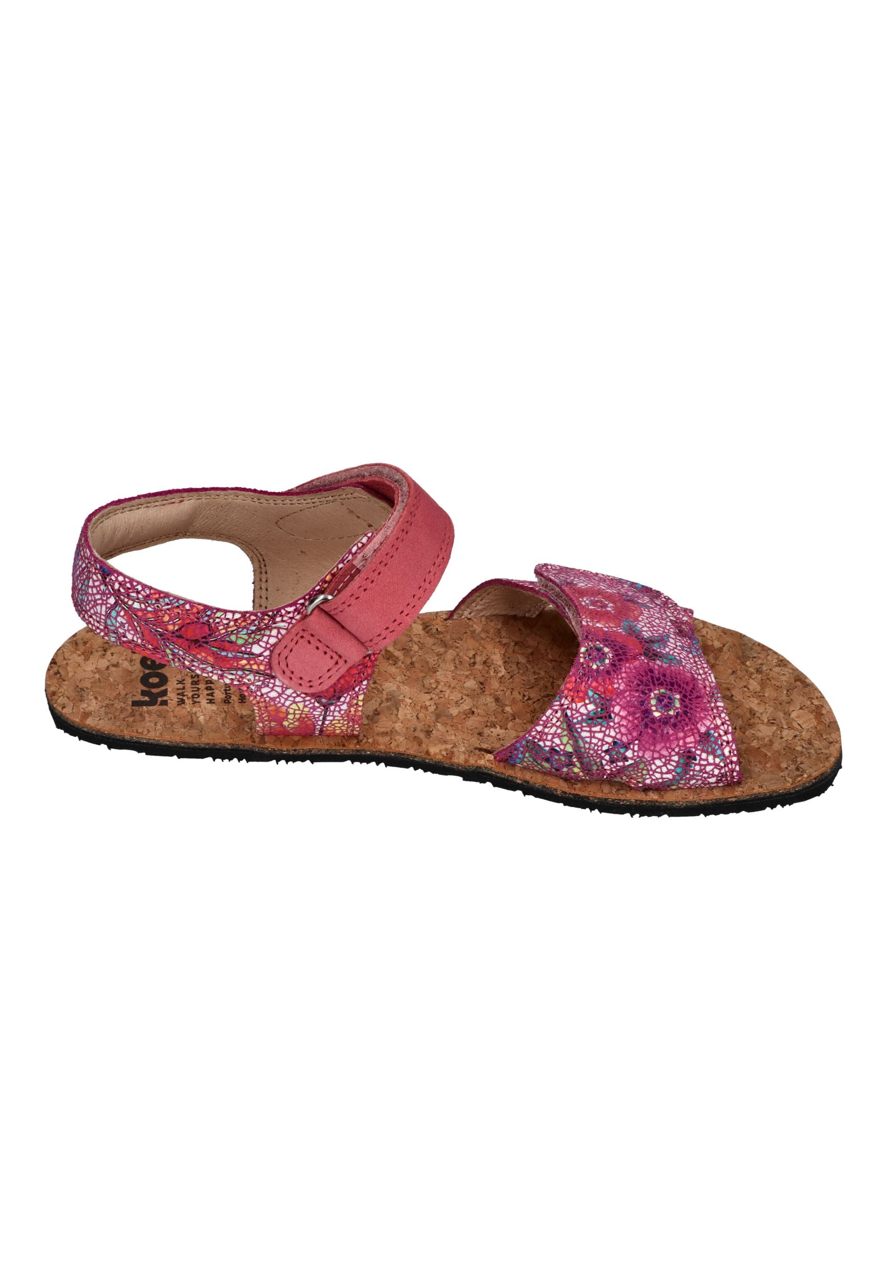 KOEL Barefoot Kinder Sandalen ASHLEY FANTASY 651 fuchsia