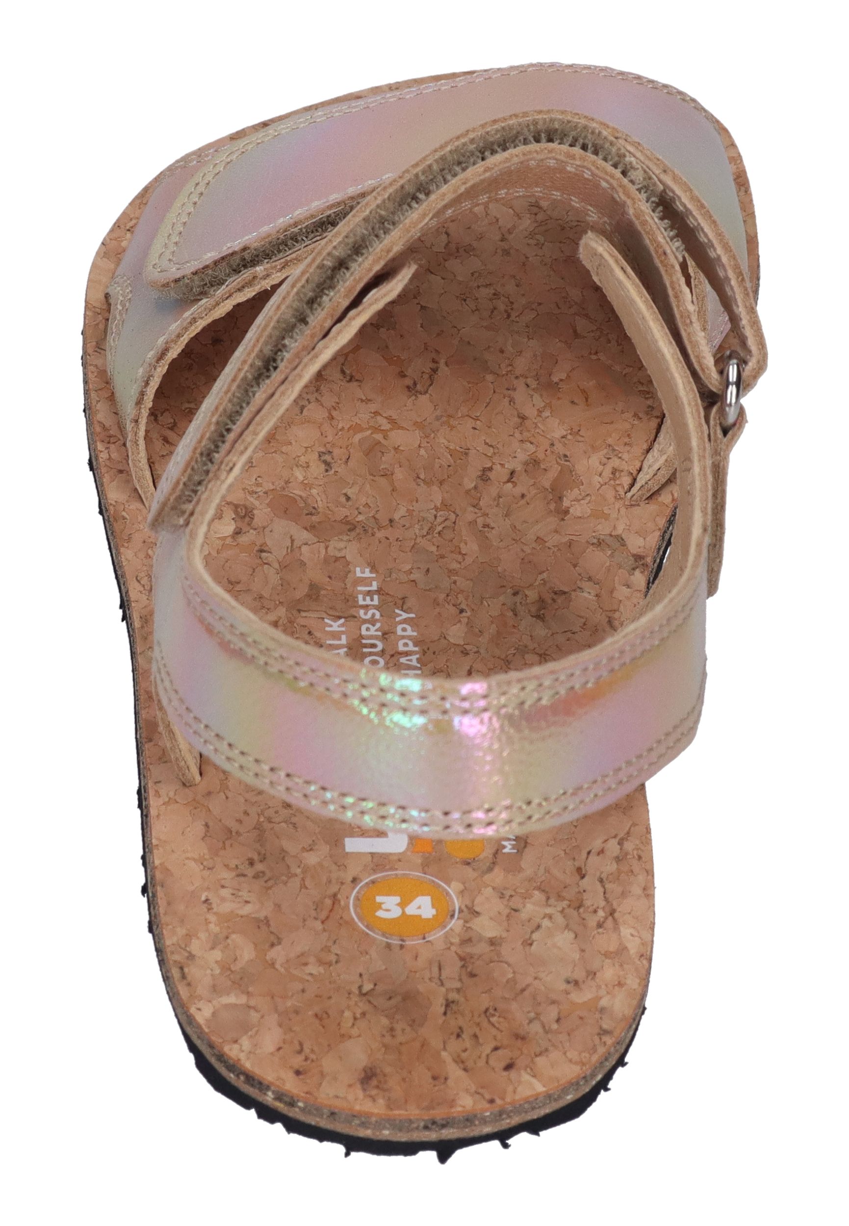 KOEL Barefoot Kinder Sandalen ASHLEY METALLIC gold