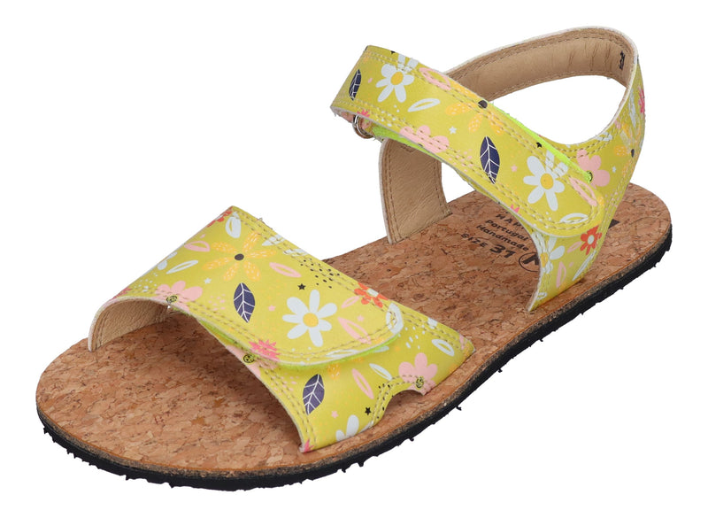 KOEL Barefoot - Teenager Sandalen - ASHLEY PRINT - lime