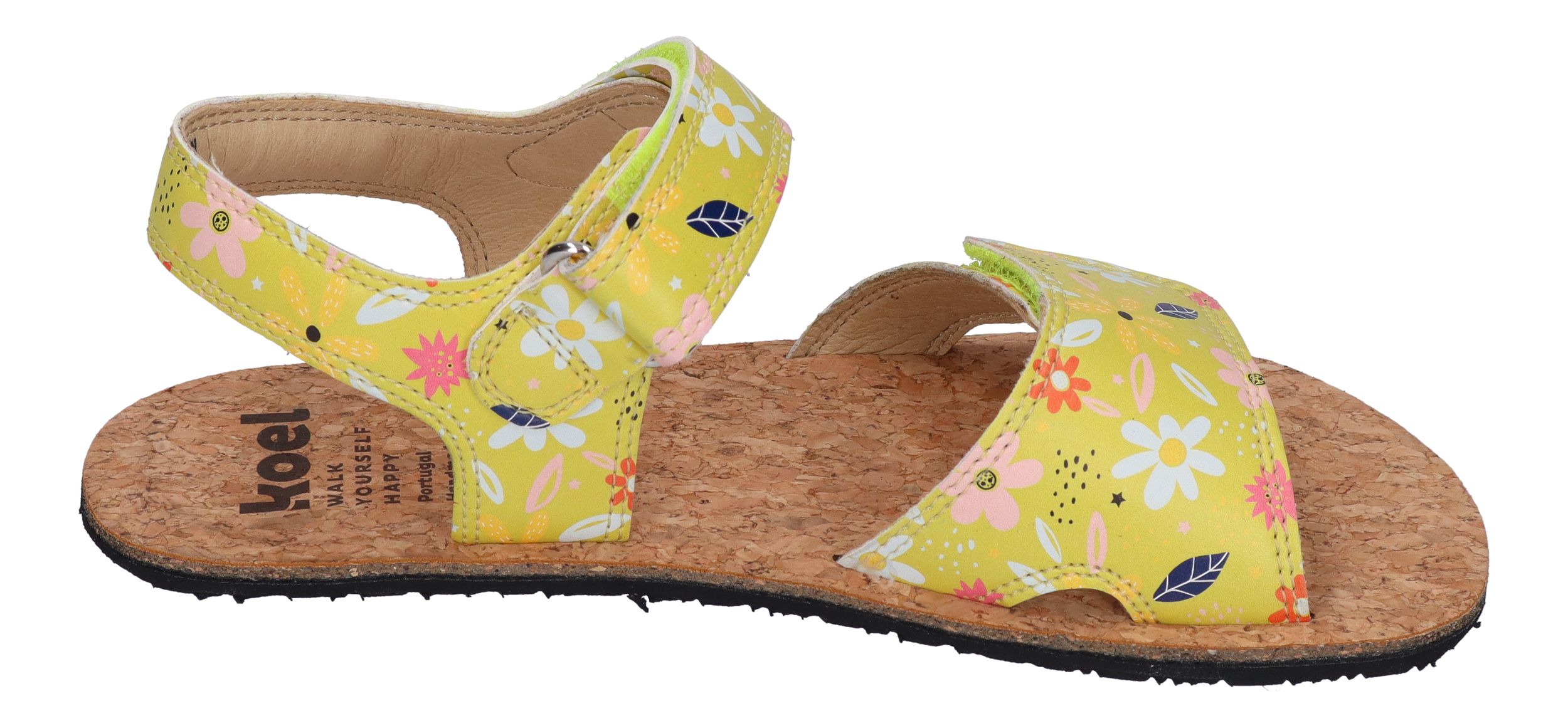 KOEL Barefoot - Teenager Sandalen - ASHLEY PRINT - lime