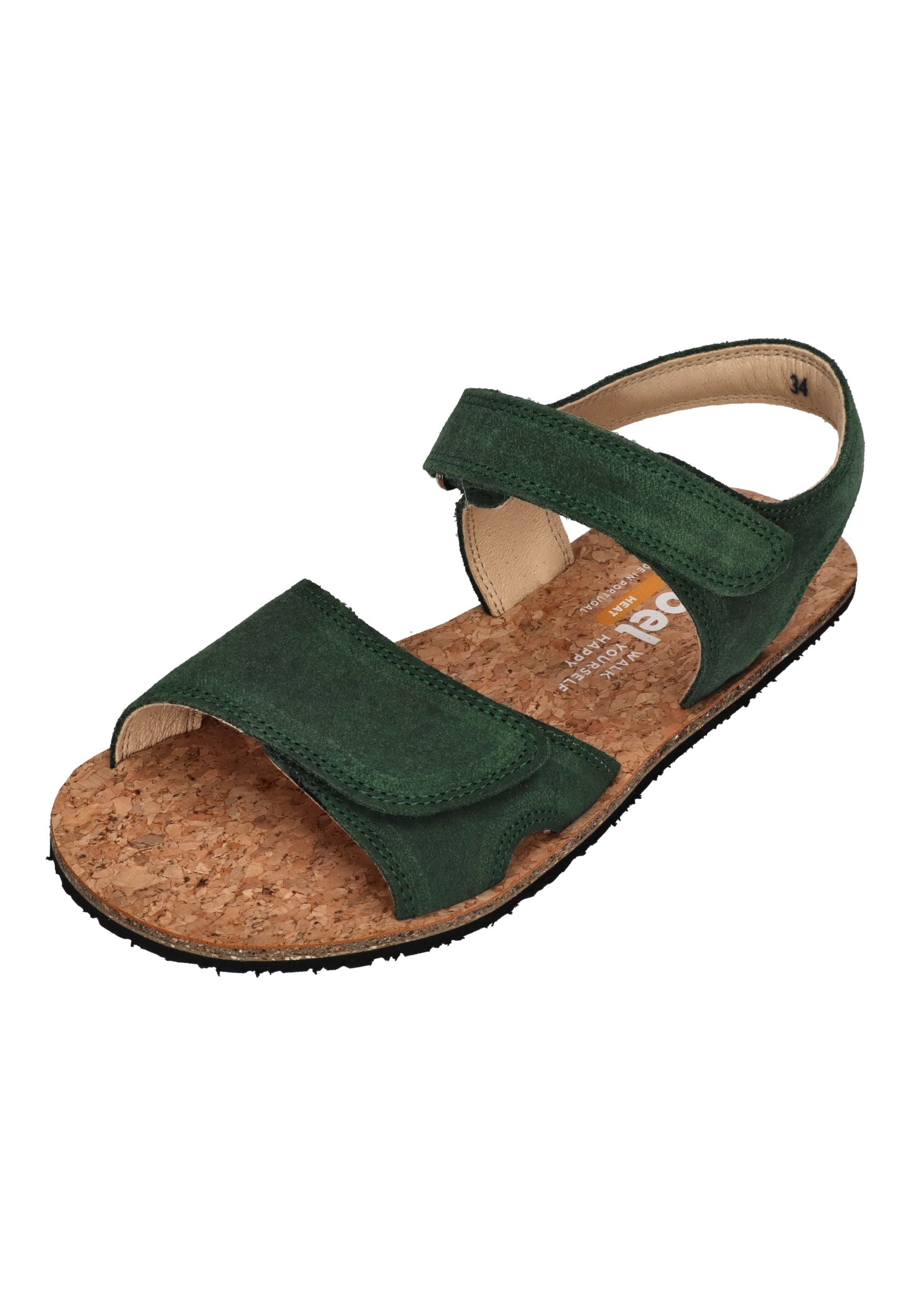 KOEL Barefoot Kinder Sandalen ASHLEY khaki