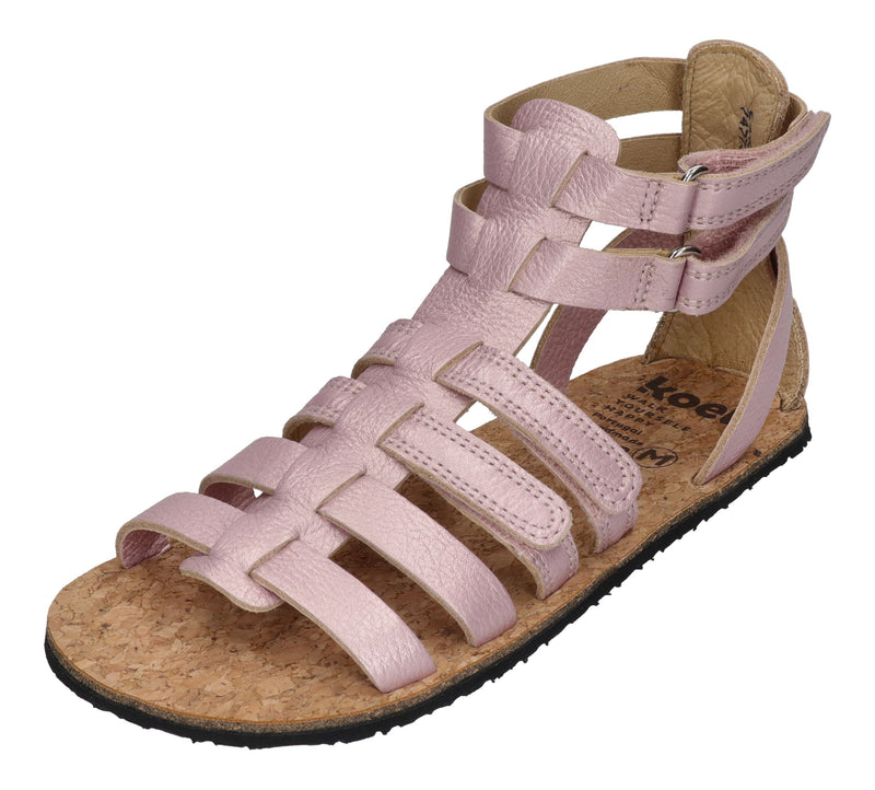 KOEL Barefoot - Kinder Sandalen - AURA METALLIC - pink