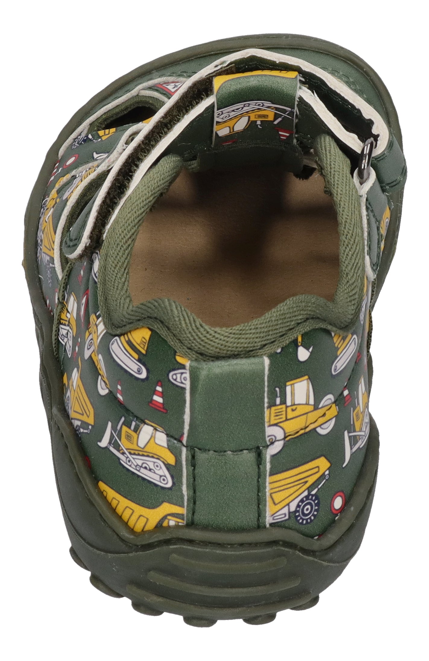 KOEL Barefoot Kinder Sandalen MADISON 2.0 PRINT Tractor Green