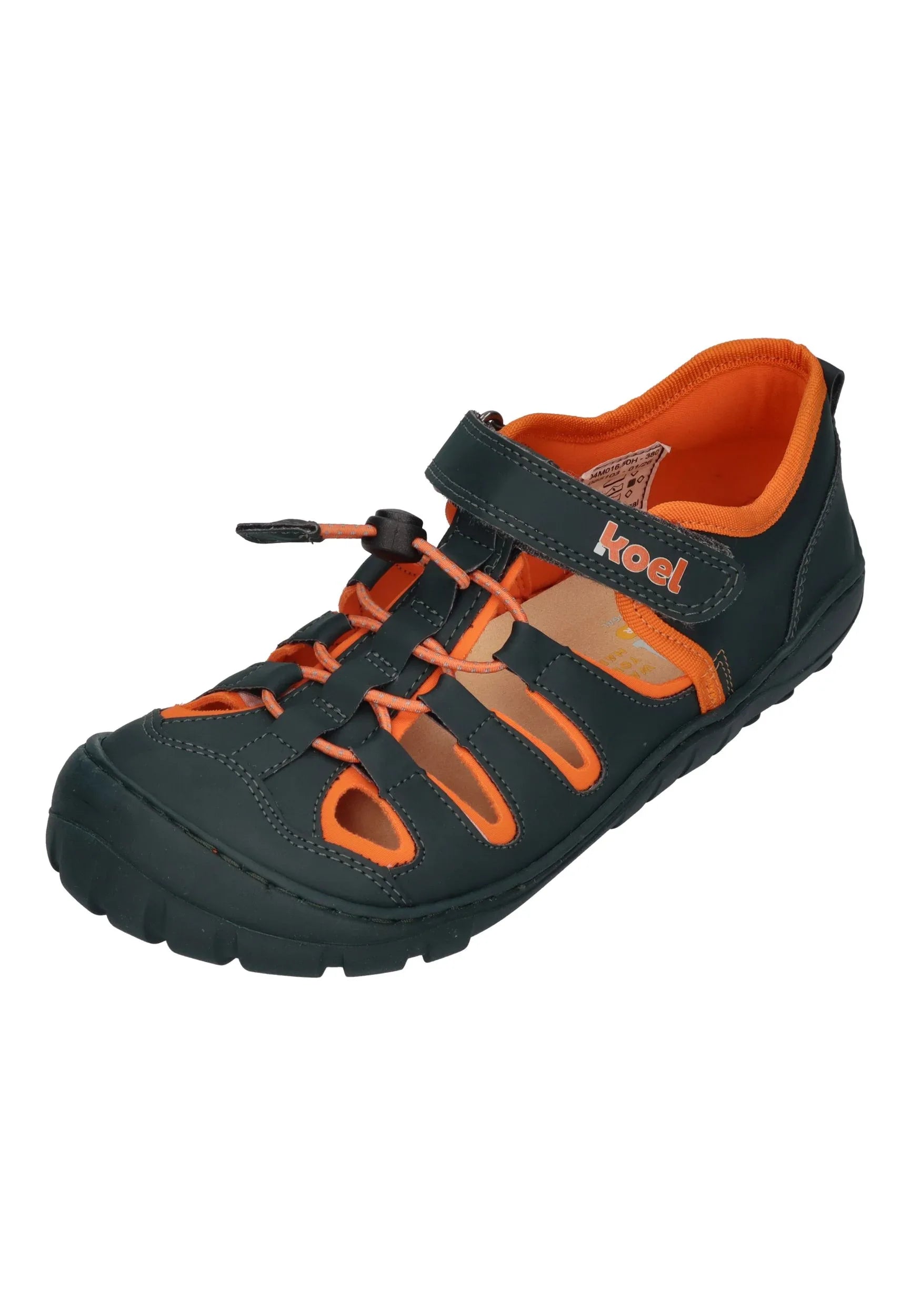 KOEL Barefoot Kinder Sandalen MADISON dark green