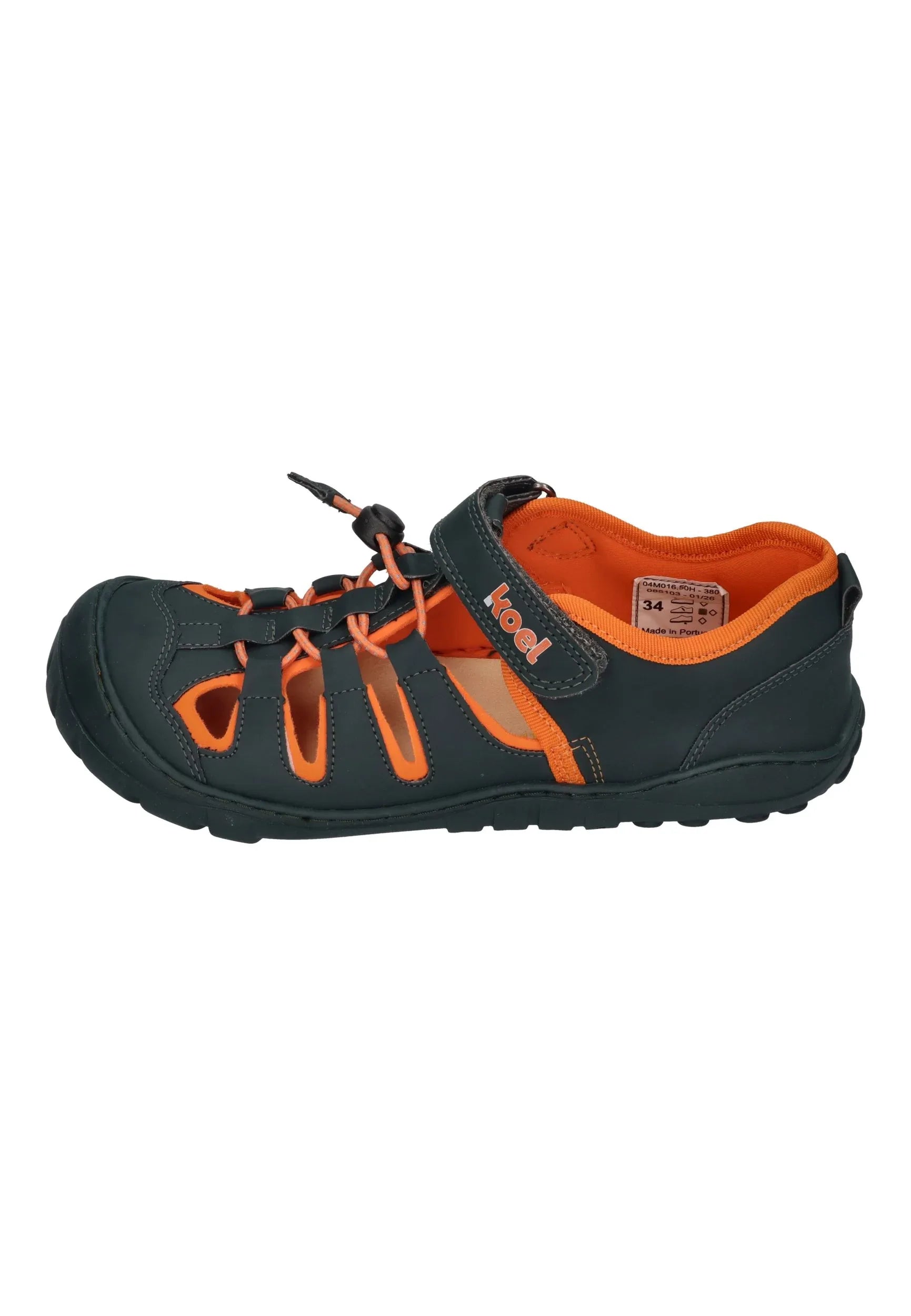 KOEL Barefoot Kinder Sandalen MADISON dark green