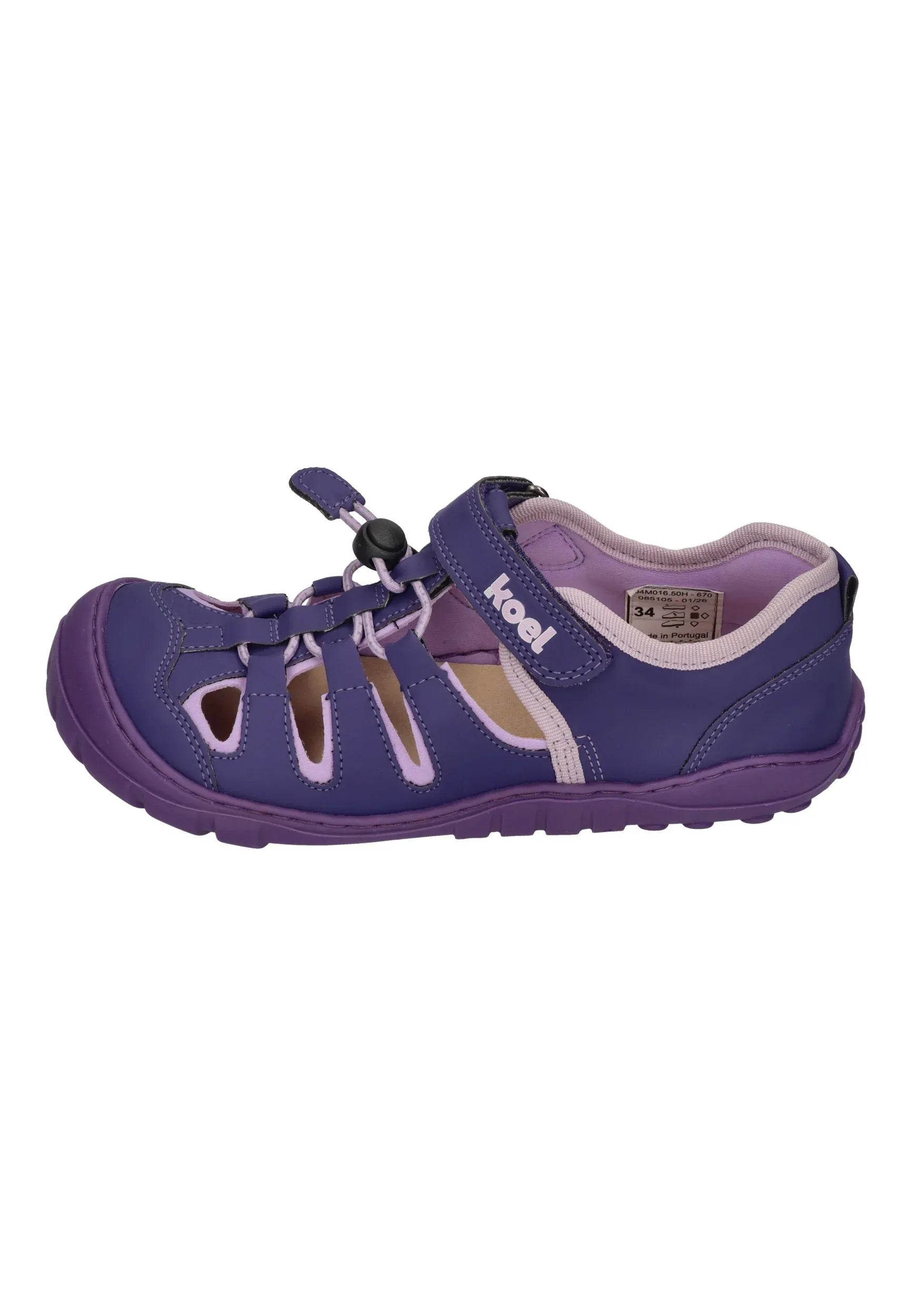 KOEL Barefoot Kinder Sandalen MADISON purple