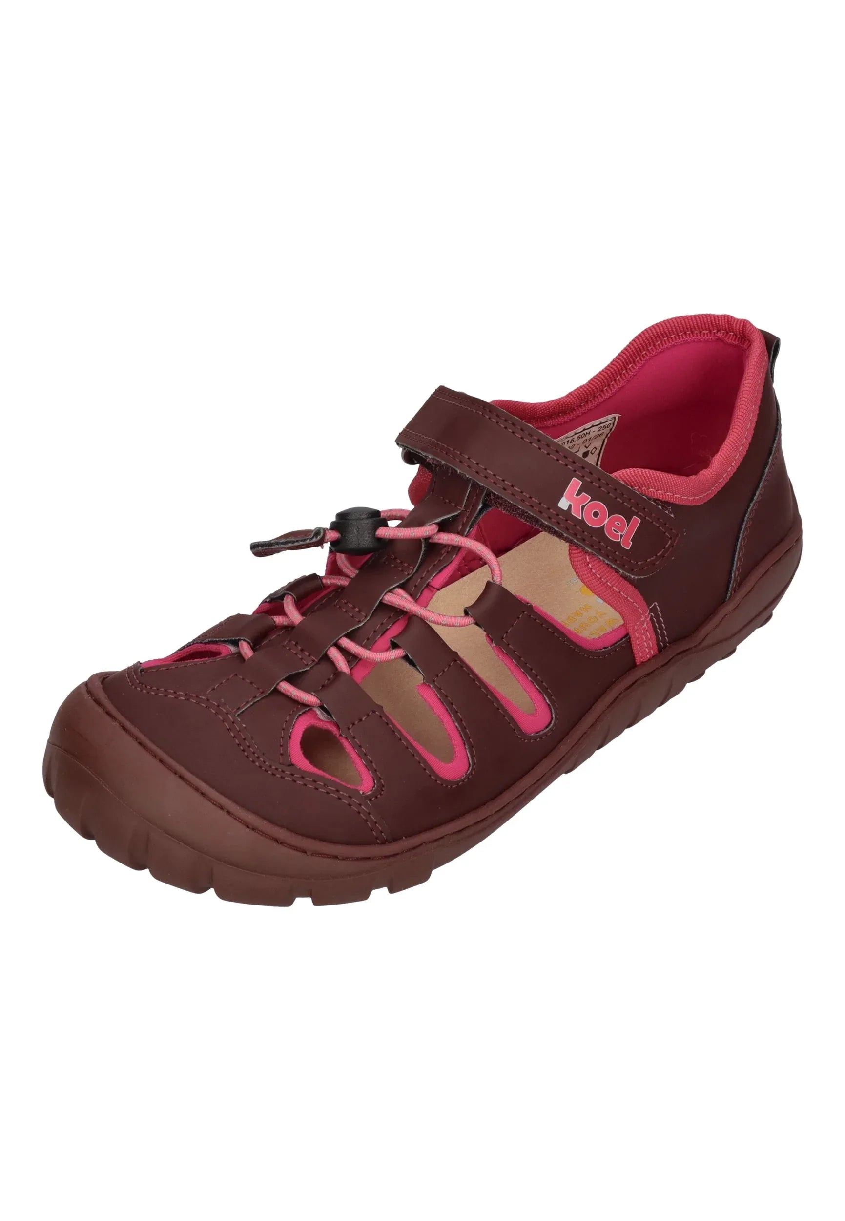 KOEL Barefoot Kinder Sandalen MADISON wine