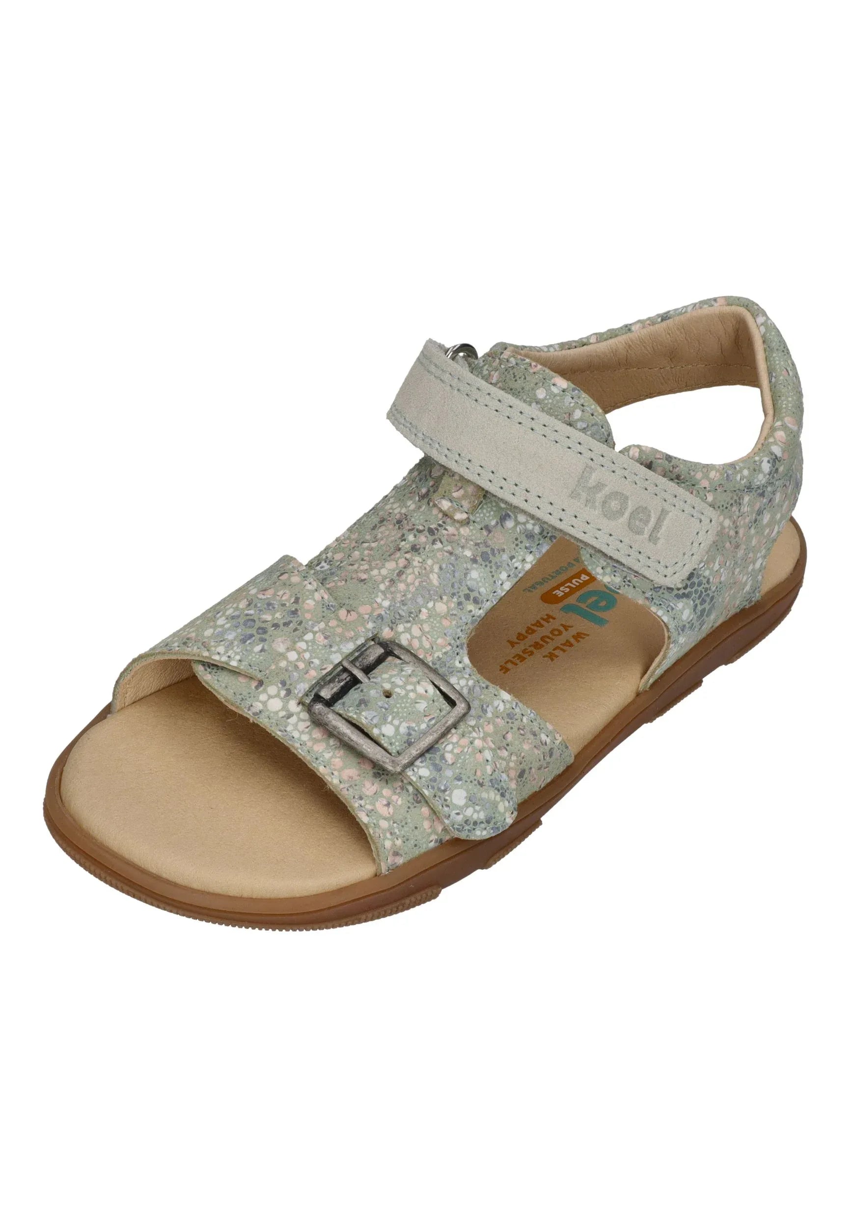 KOEL Barefoot Kinder Sandalen ODA FANTASY mint