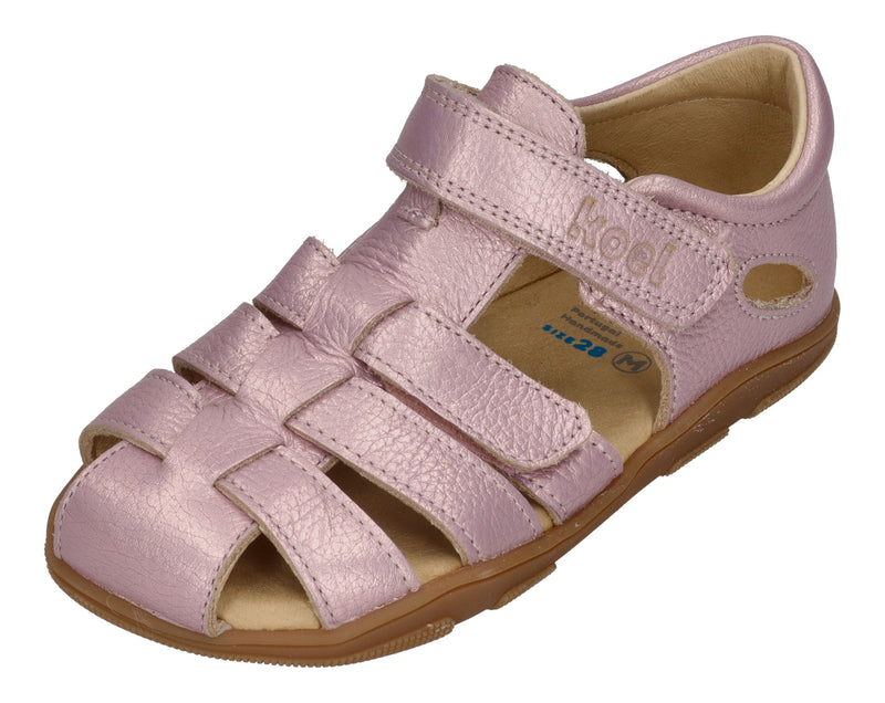 KOEL Barefoot Kinder Sandalen OLA METALIC - pink