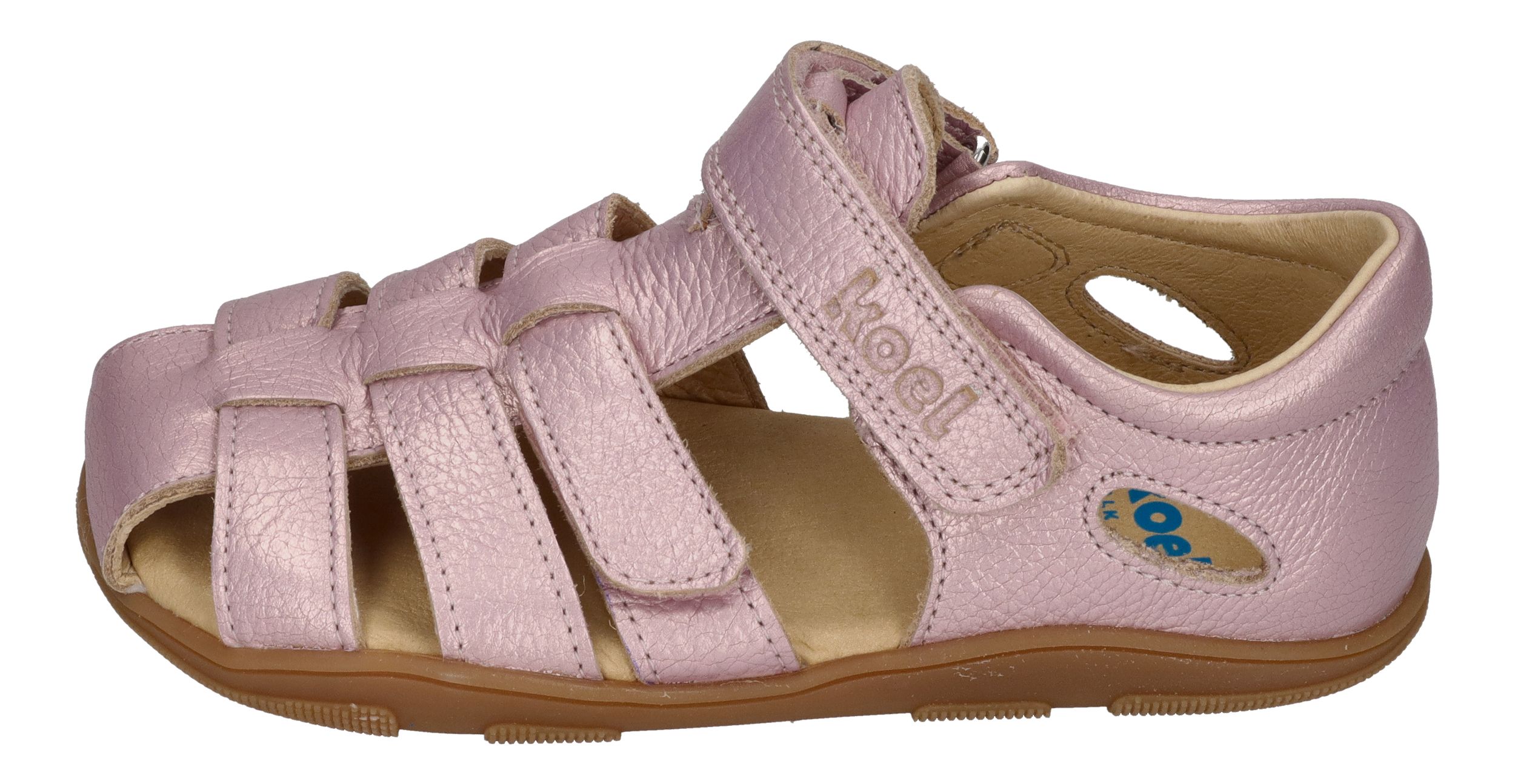 KOEL Barefoot Kinder Sandalen OLA METALIC - pink