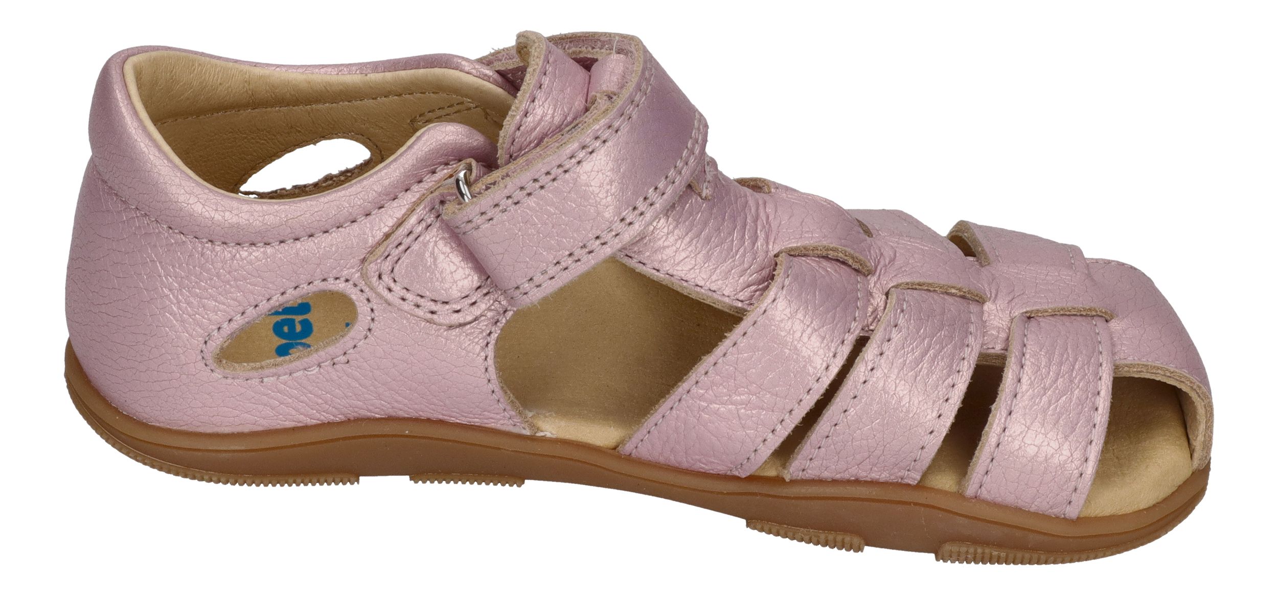 KOEL Barefoot Kinder Sandalen OLA METALIC - pink