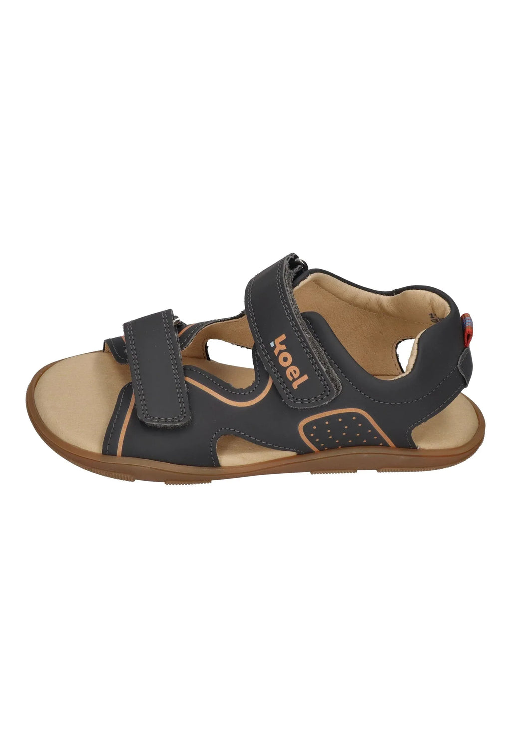 KOEL-Barefoot-Kinder-Sandalen-OVA-II-LEATHER-dark-grey-2-21067 - Shoedeal
