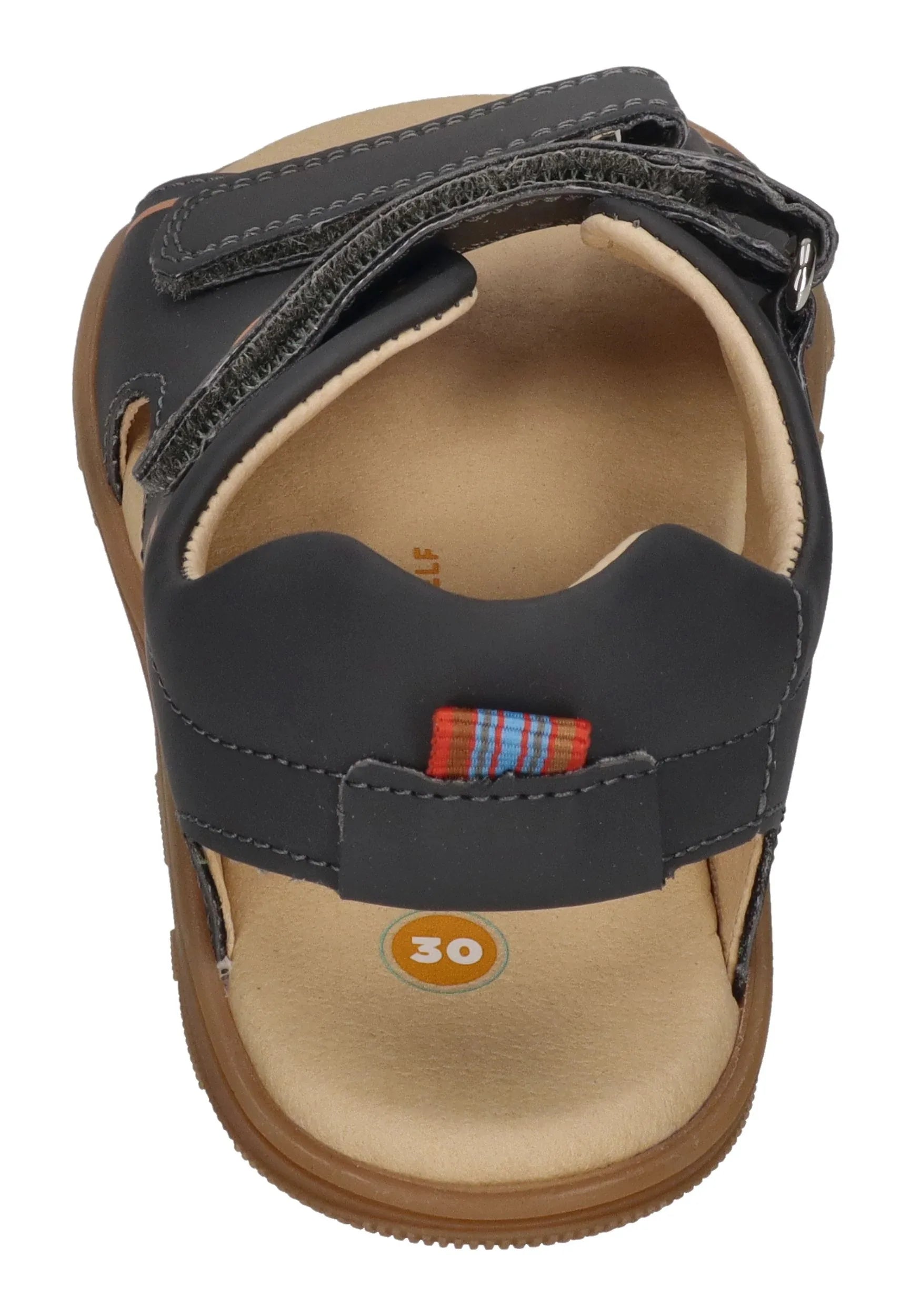 KOEL-Barefoot-Kinder-Sandalen-OVA-II-LEATHER-dark-grey-3-21067 - Shoedeal