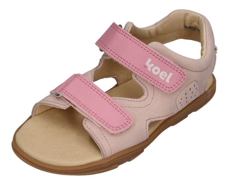 KOEL Barefoot Kinderschuhe Sandalen OVA - nu rose