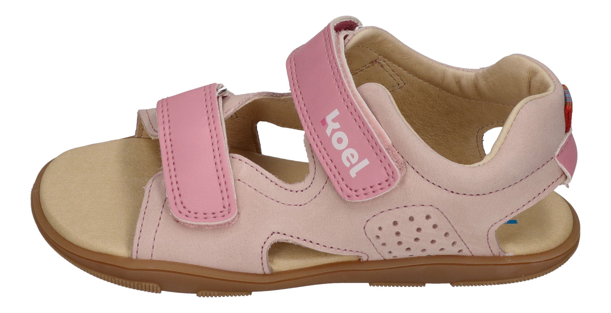 KOEL Barefoot Kinderschuhe Sandalen OVA - nu rose