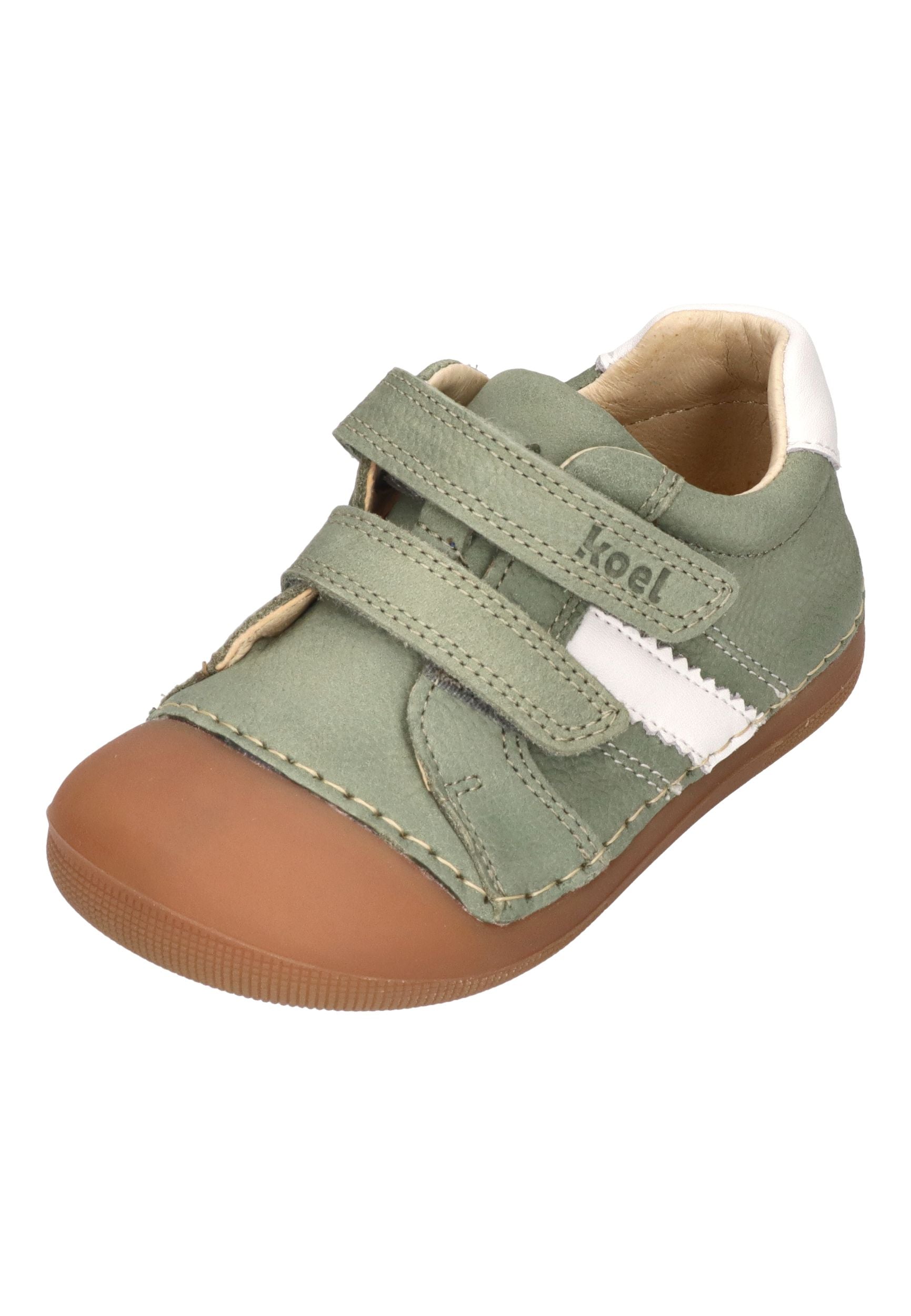 KOEL Barefoot Kinder Sneakers ARCHIE LEATHER 3.0 olive | Bester Preis, bester Style – shoedeal