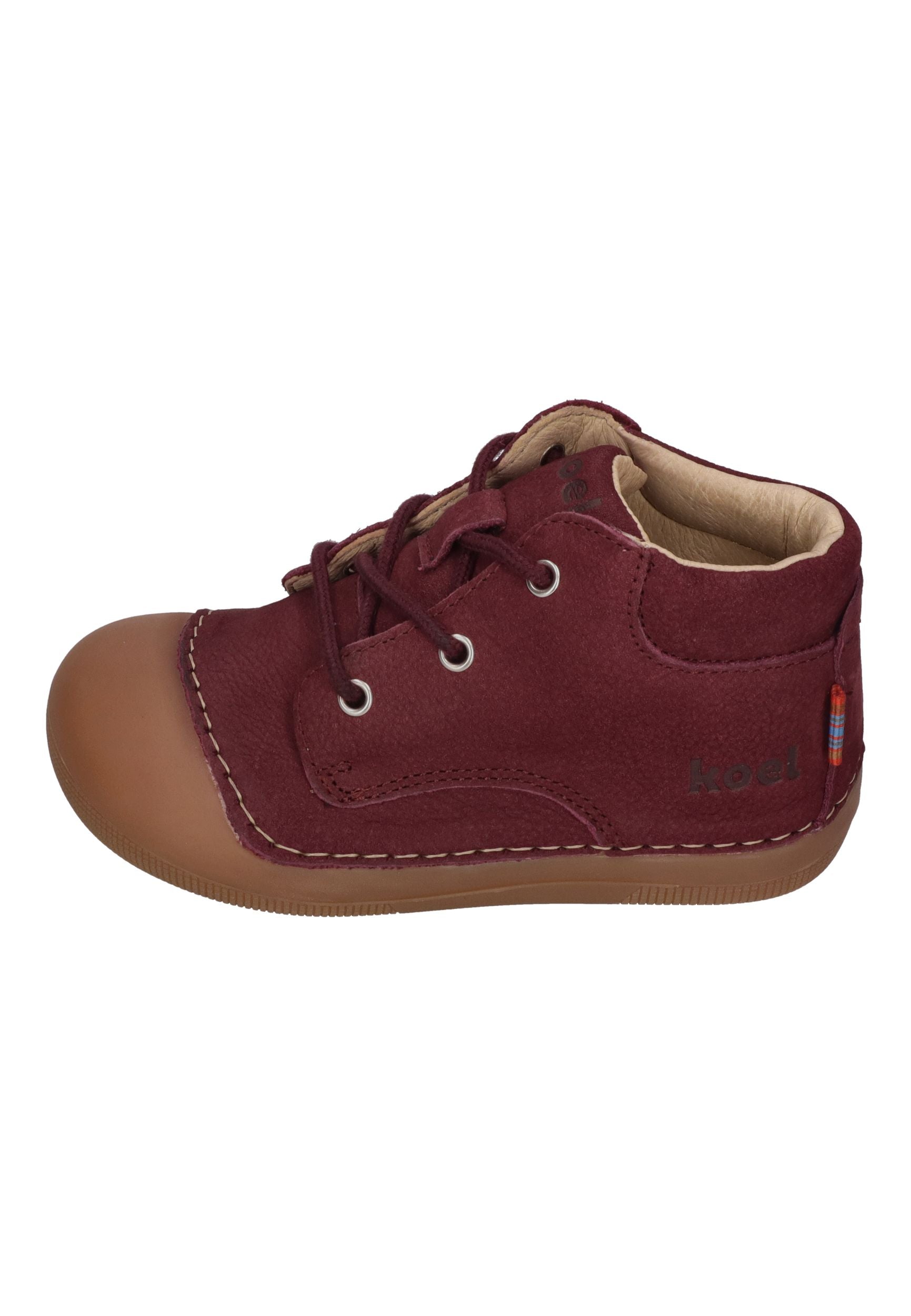 KOEL Barefoot Kinder Sneakers AVERIY LEATHER bordo