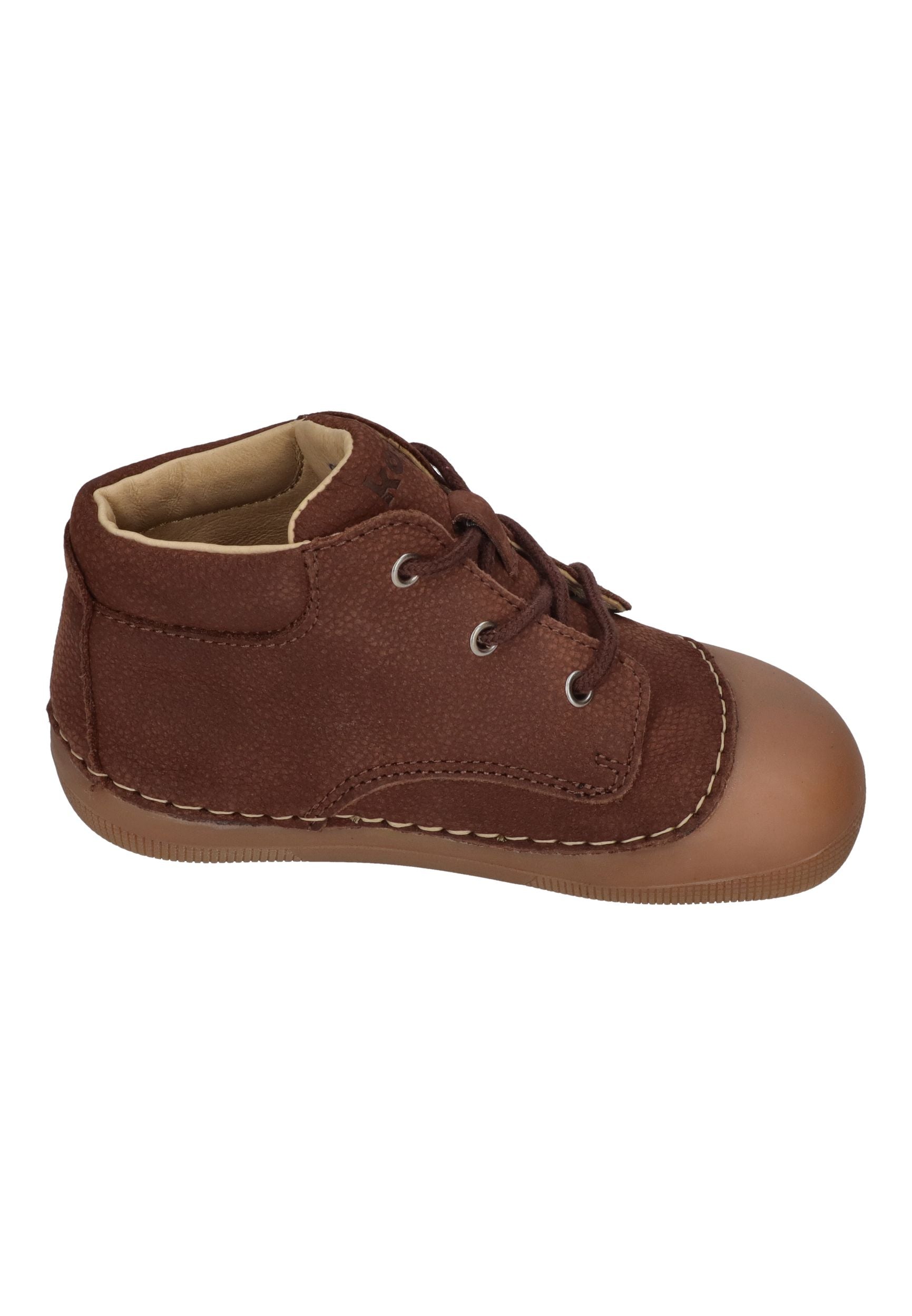 KOEL Barefoot Kinder Sneakers AVERIY LEATHER chocolate