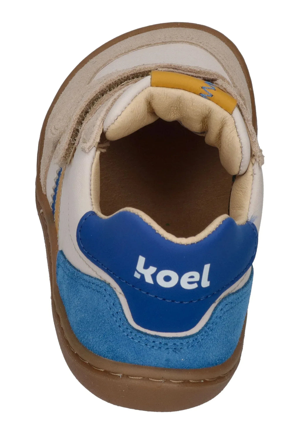 KOEL Barefoot Kinder Sneakers BALI LEATHER 3.0 beige - Shoedeal