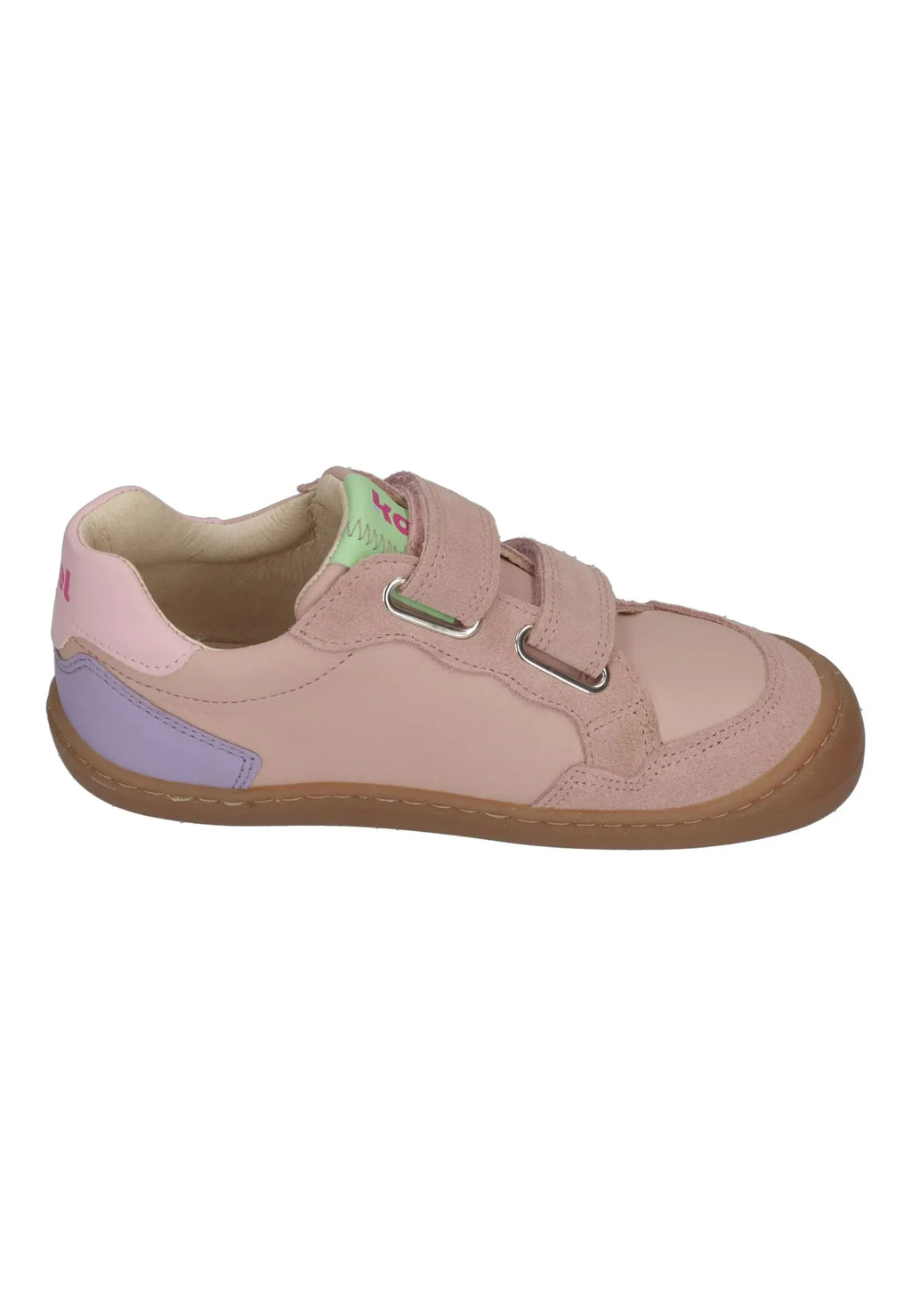 KOEL Barefoot Kinder Sneakers BALI LEATHER 3.0 old pink - Shoedeal