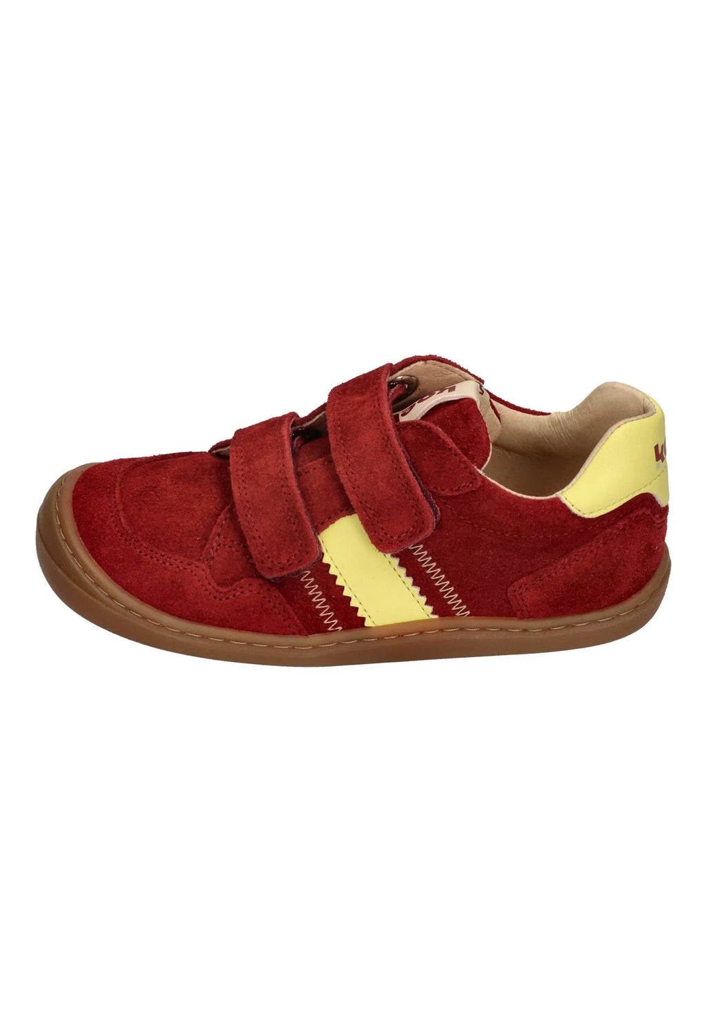 KOEL Barefoot Kinder Sneakers BALI SUEDE 3.0 bordo