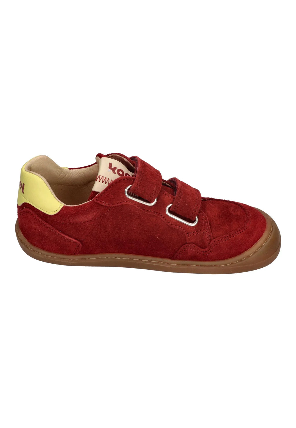 KOEL Barefoot Kinder Sneakers BALI SUEDE 3.0 bordo