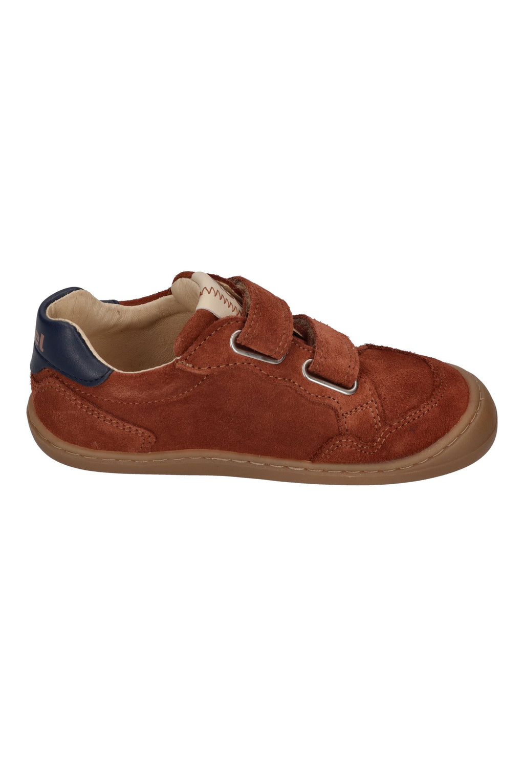 KOEL Barefoot Kinder Sneakers BALI SUEDE 3.0 cognac