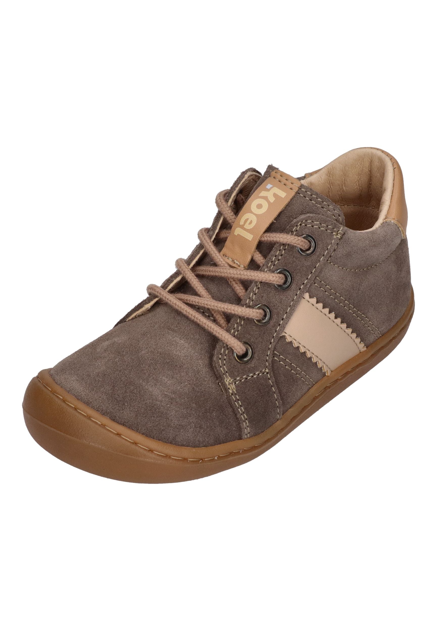 KOEL Barefoot Kinder Sneakers BLAKE SUEDE 301 taupe