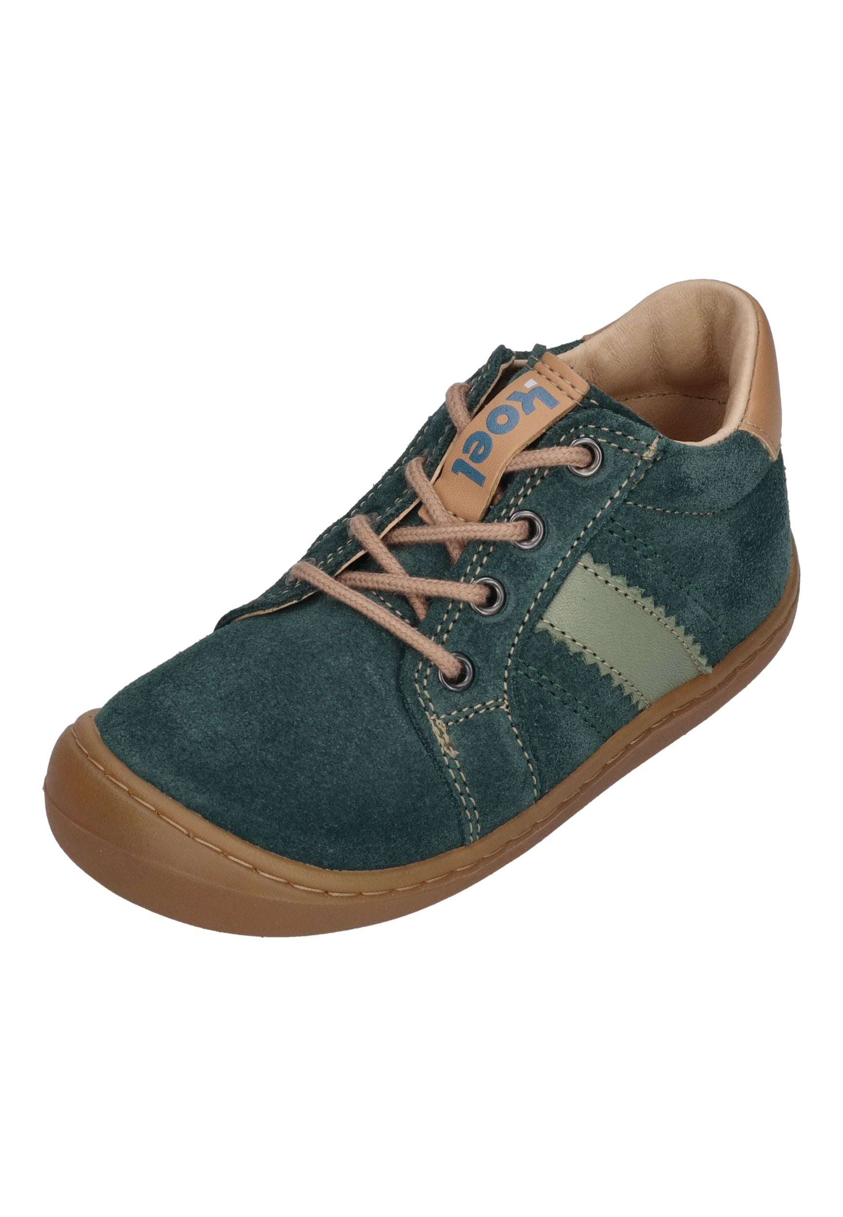 KOEL Barefoot Kinder Sneakers BLAKE SUEDE 301 turquoise