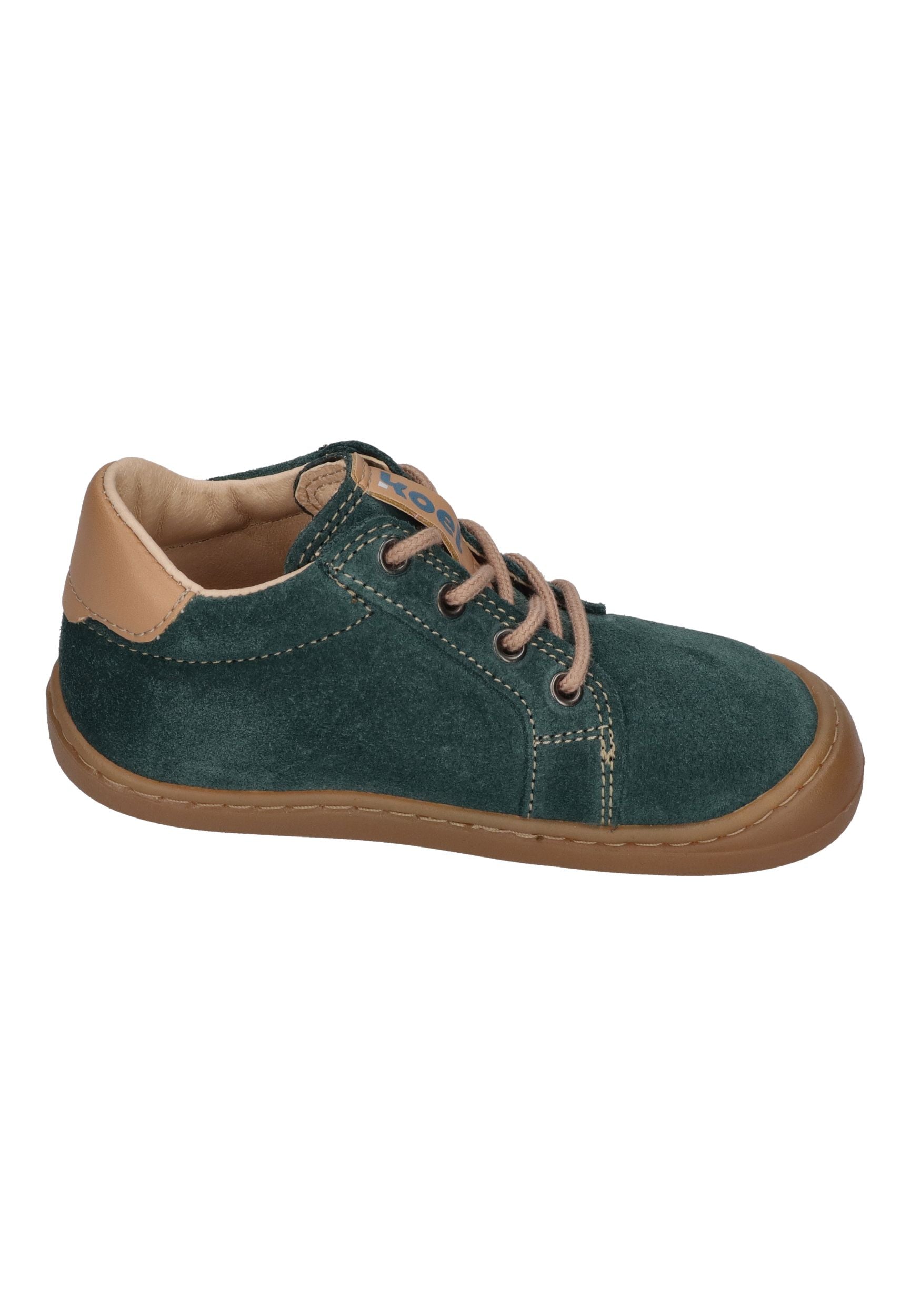 KOEL Barefoot Kinder Sneakers BLAKE SUEDE 301 turquoise