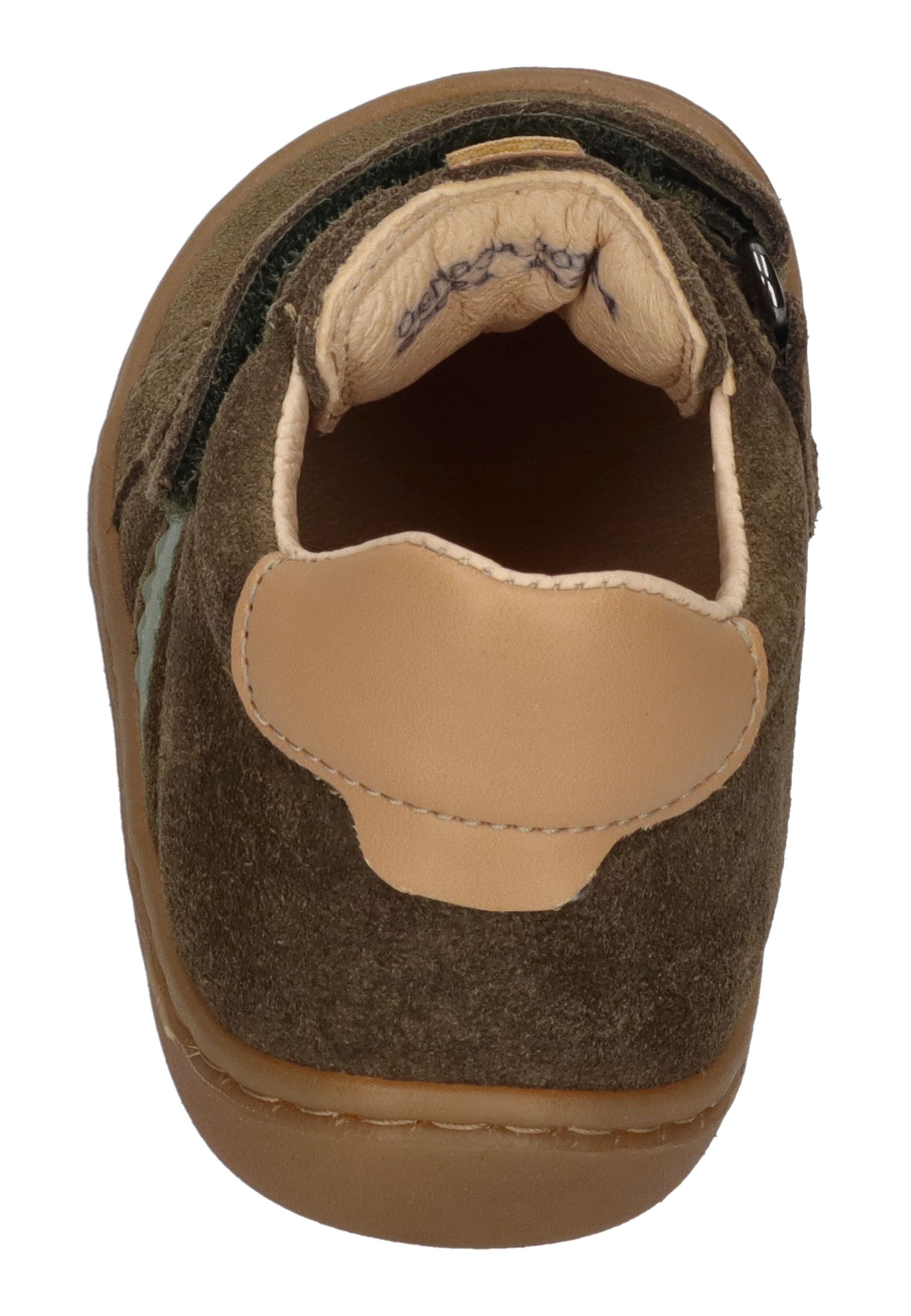 KOEL Barefoot Kinder Sneakers BYNO SUEDE khaki