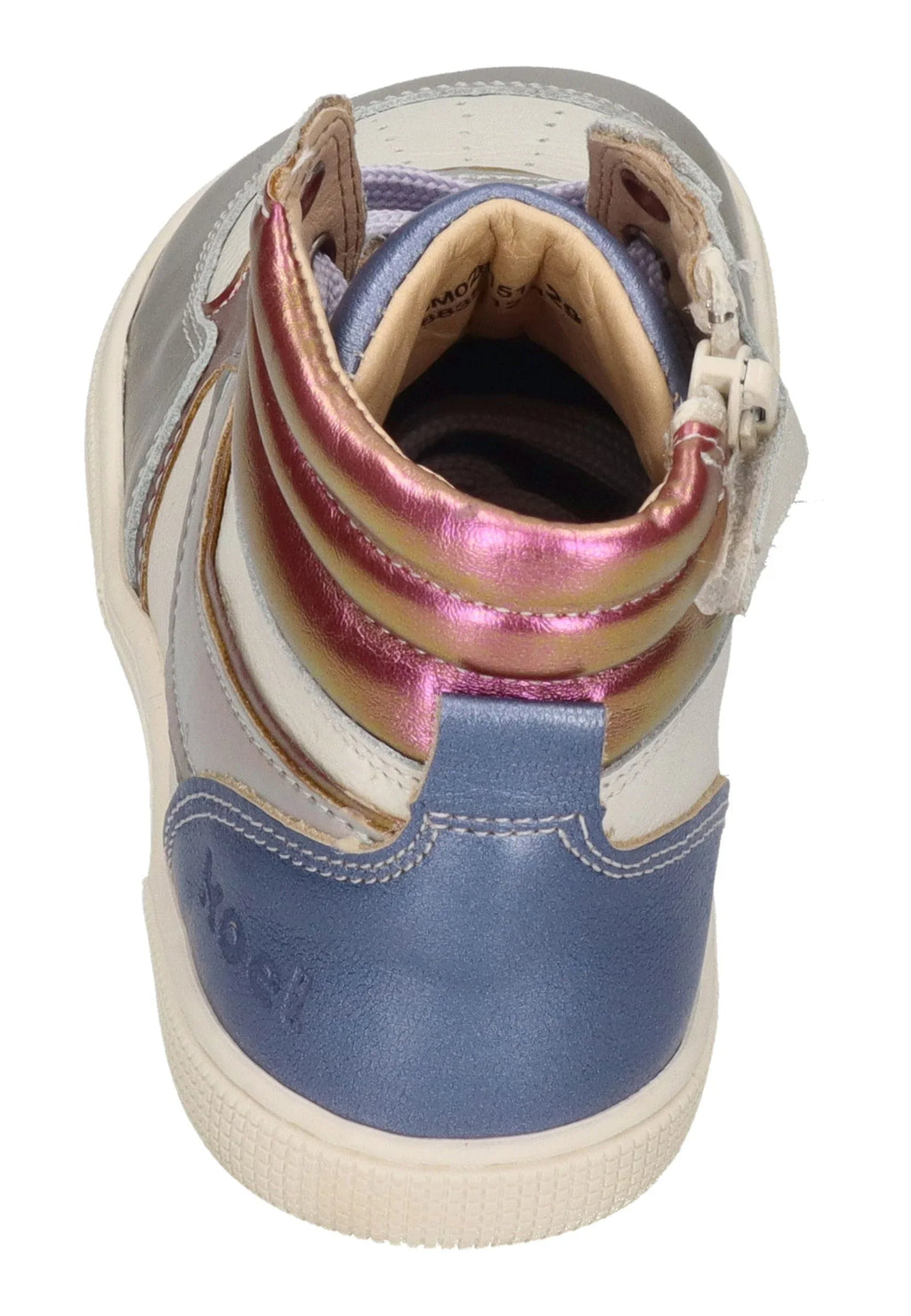 KOEL Barefoot Teenager Sneakers DANISH MATALIC 900 silver - Shoedeal