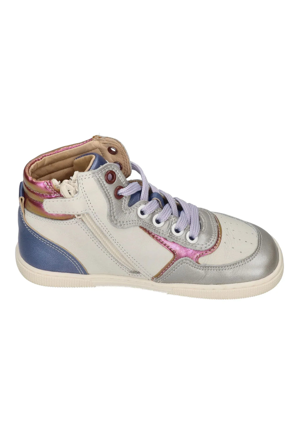 KOEL Kinder Barefoot Sneakers DANISH MATALIC 900 silver