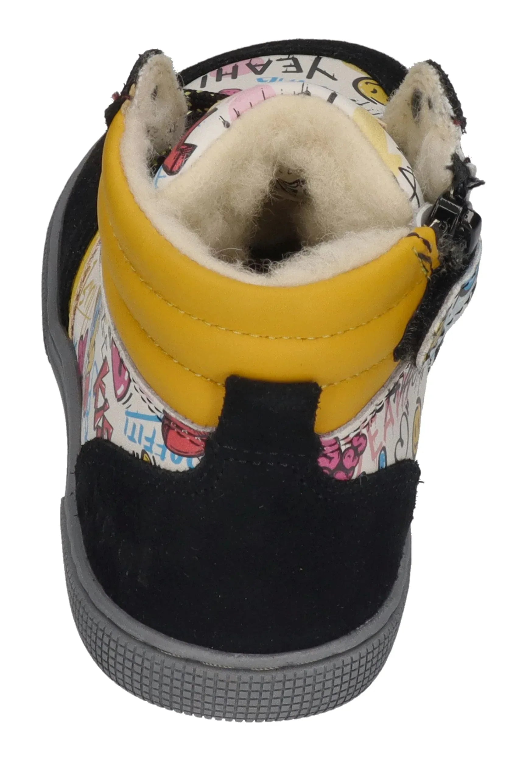 KOEL Barefoot Kinder Sneakers DANISH NAPPA 002 yellow