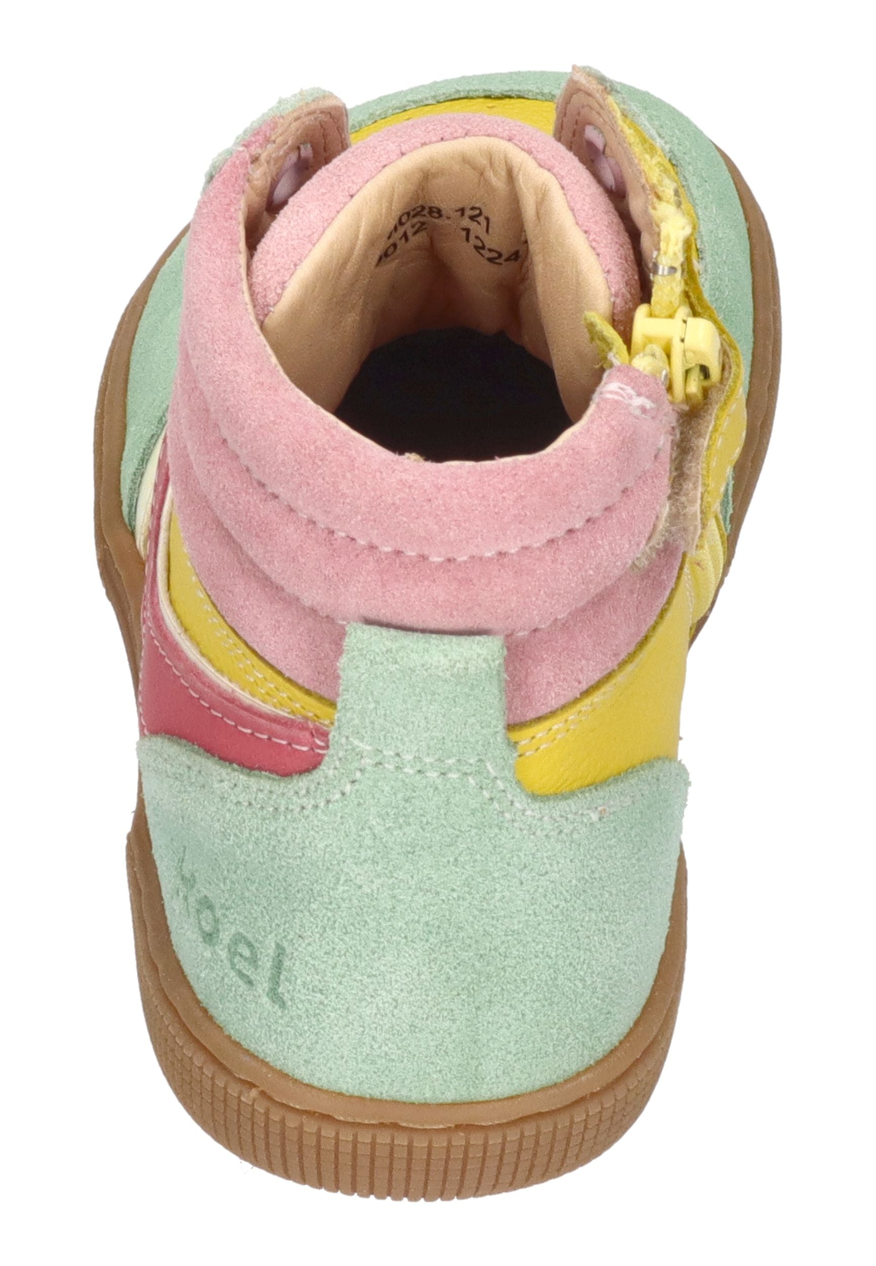 KOEL Barefoot Kinder Sneakers DANISH NAPPA 121 yellow