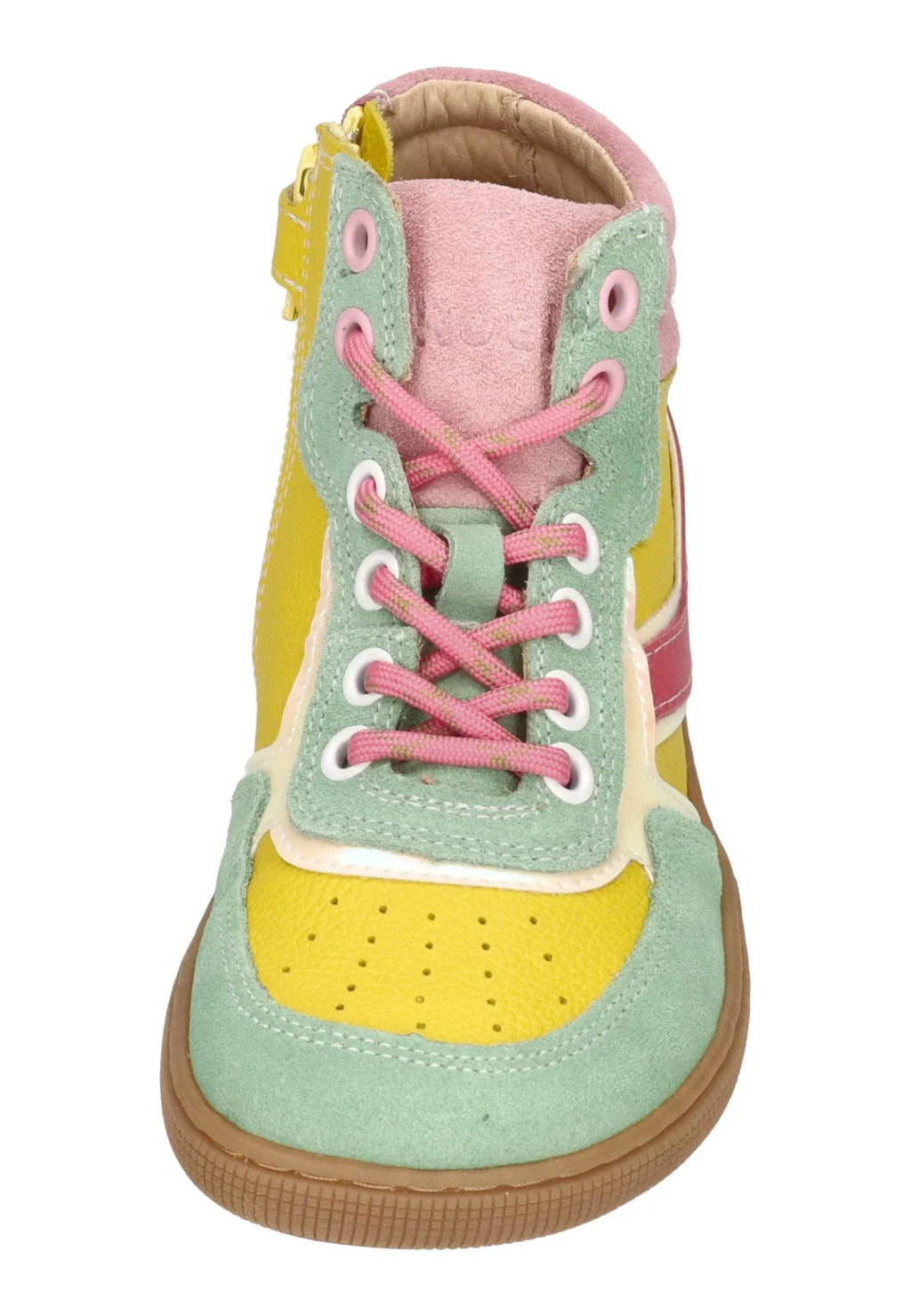 KOEL Barefoot Kinder Sneakers DANISH NAPPA 121 yellow – Barfußschuhe - Mehrfarbig | shoedeal.de – Bild 3