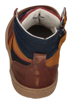 KOEL Barefoot Kinder Sneakers DANISH NAPPA 301 chocolate