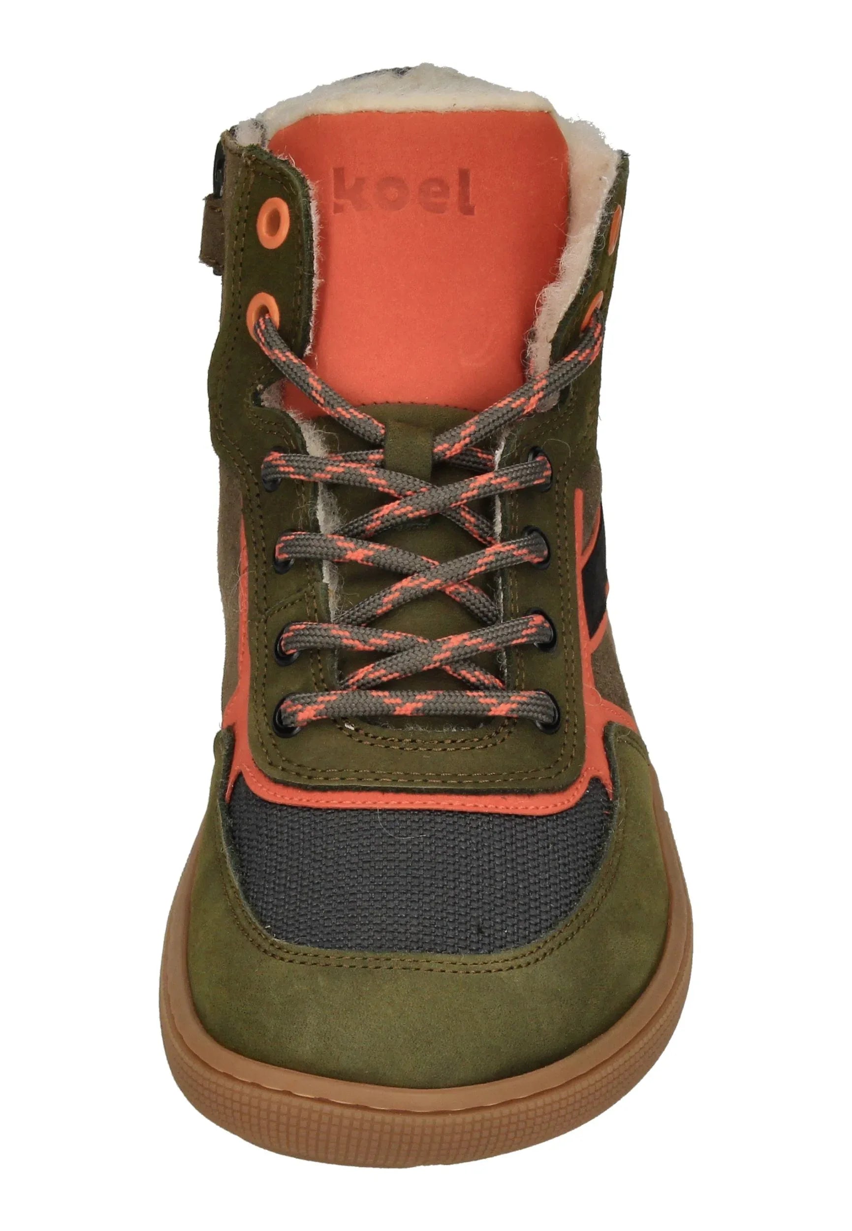 KOEL Barefoot Teenager Sneakers DANISH NAPPA 302 khaki