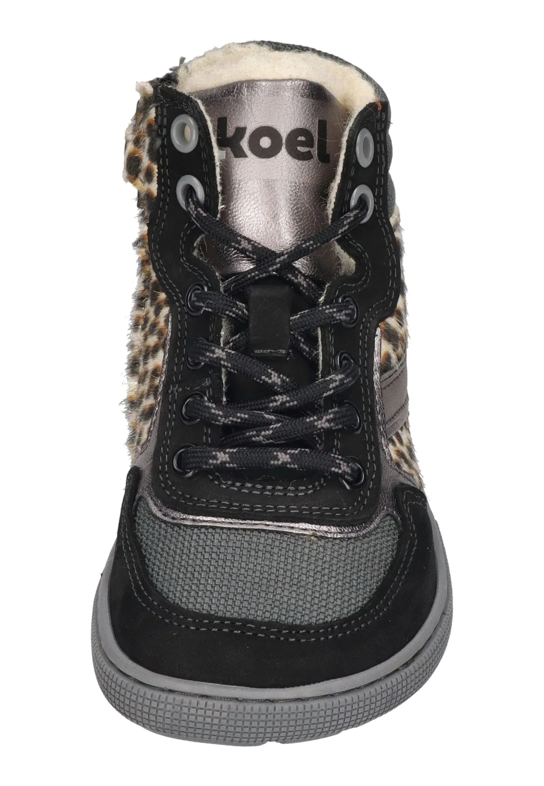 KOEL Barefoot Kinder Sneakers DANISH WOOL white platino
