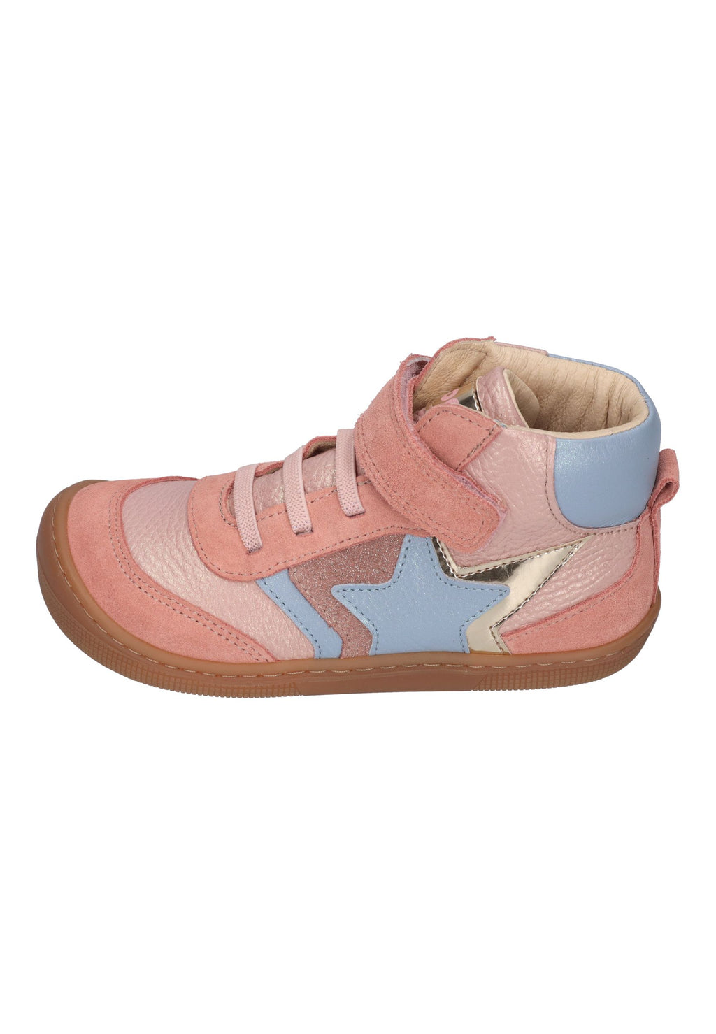 KOEL Barefoot Kinder Sneakers DARO LEATHER old pink