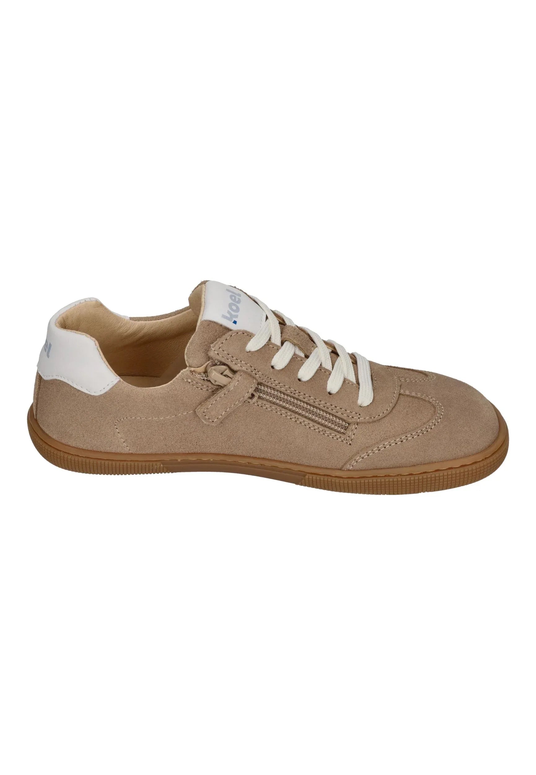 KOEL Barefoot Teenager Sneakers DECLAN SUEDE 3.0 beige - Shoedeal