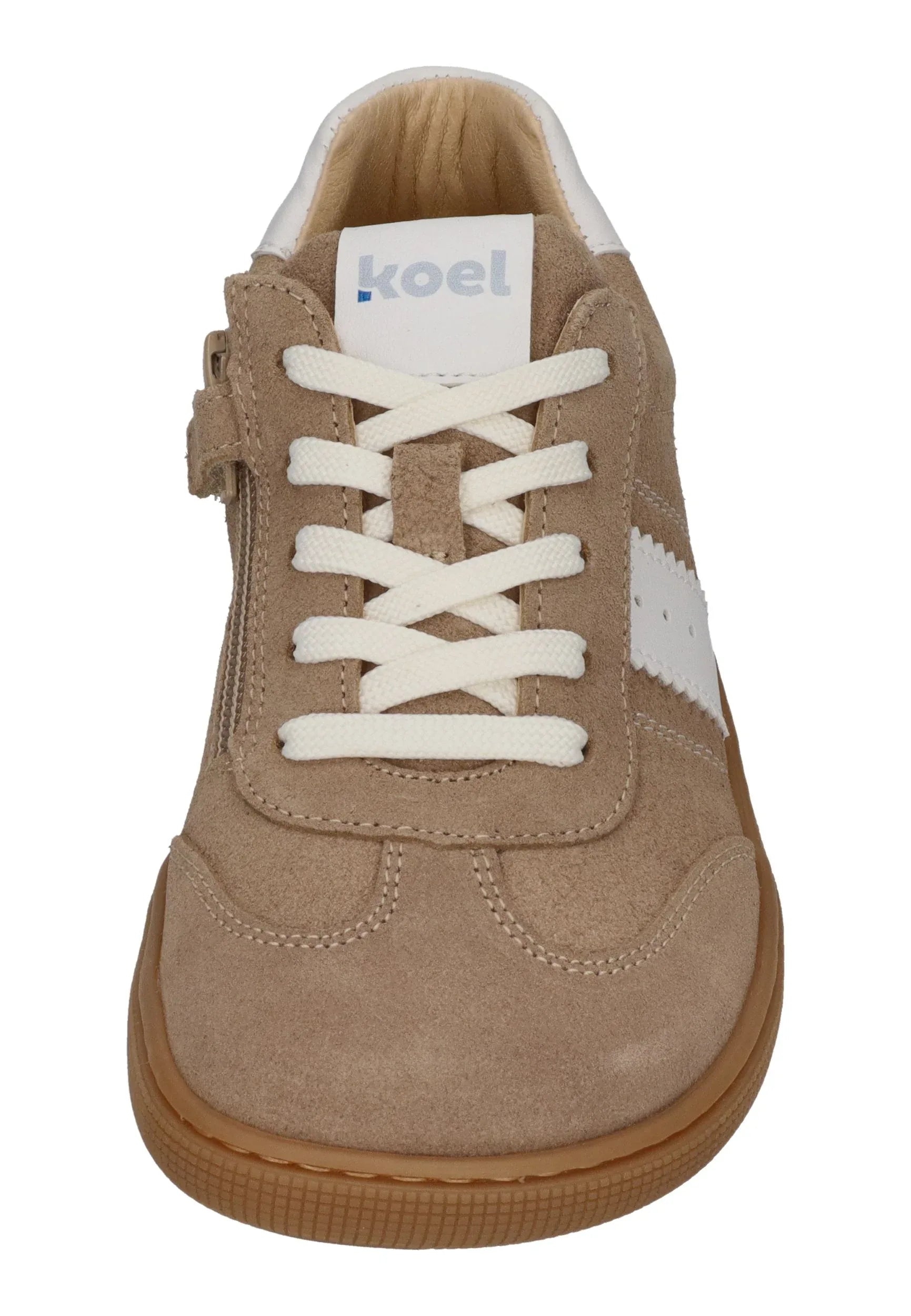 KOEL Barefoot Kinder Sneakers DECLAN SUEDE 3.0 beige - Shoedeal