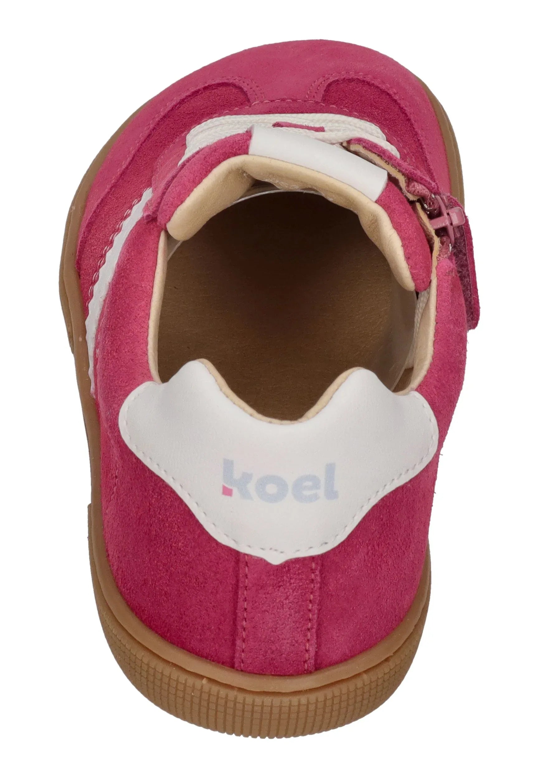 KOEL Barefoot Kinder Sneakers DECLAN SUEDE 3.0 fuchsia