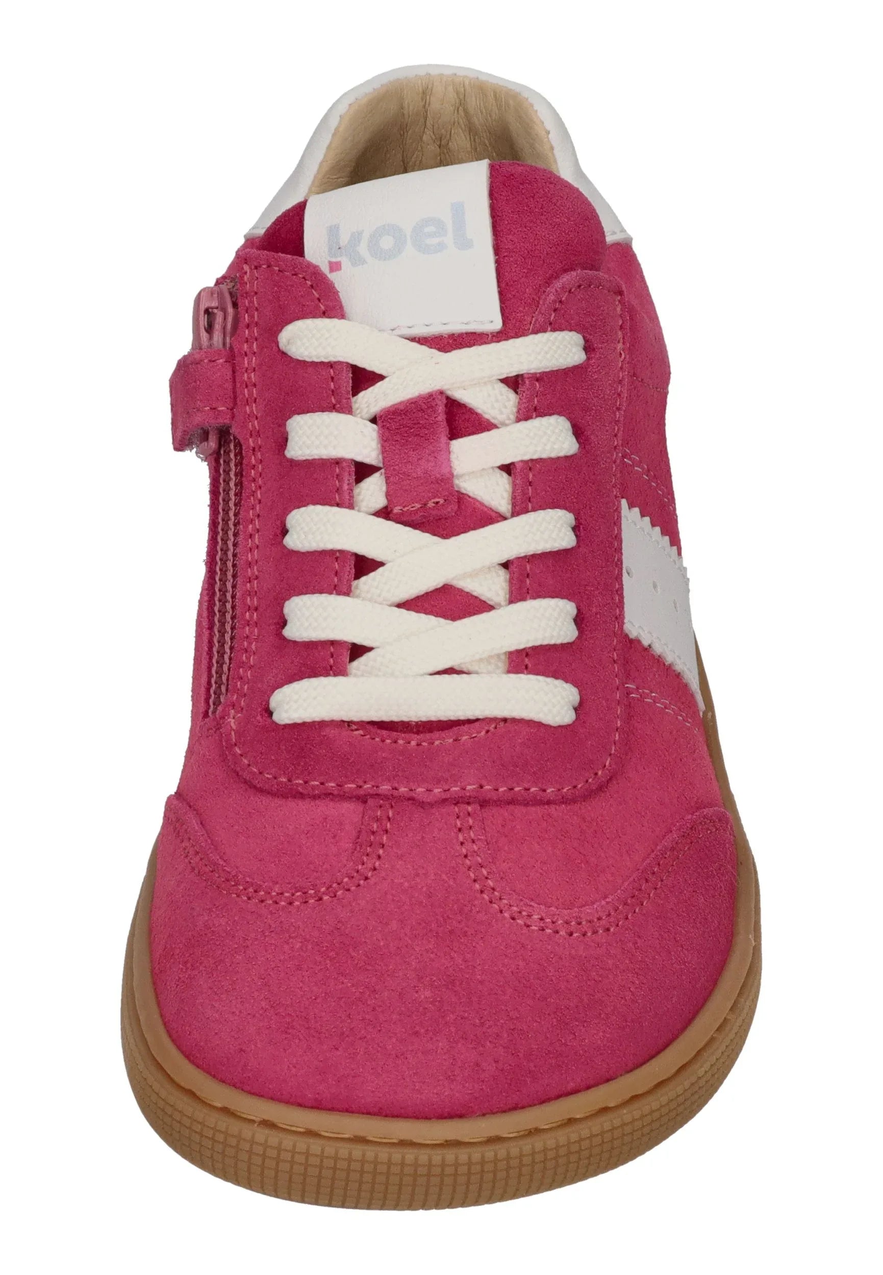 KOEL Barefoot Kinder Sneakers DECLAN SUEDE 3.0 fuchsia