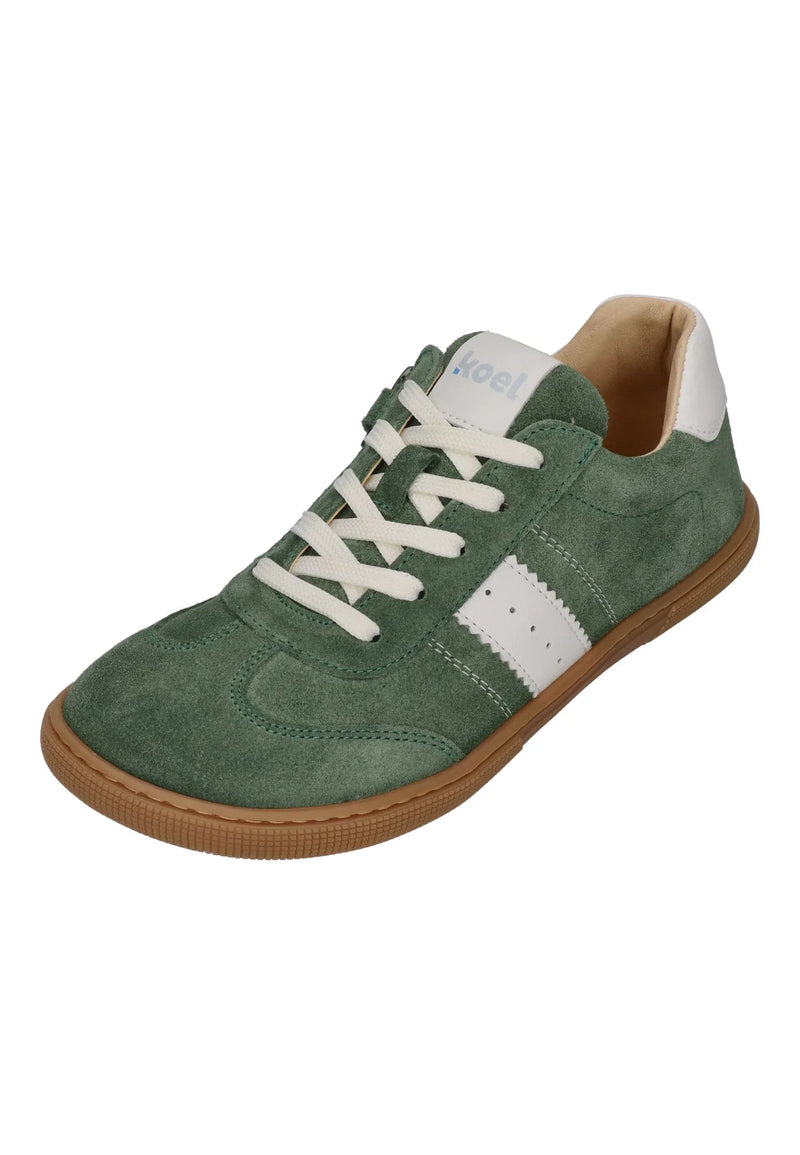 KOEL Barefoot Teenager Sneakers DECLAN SUEDE 3.0 khaki - Shoedeal
