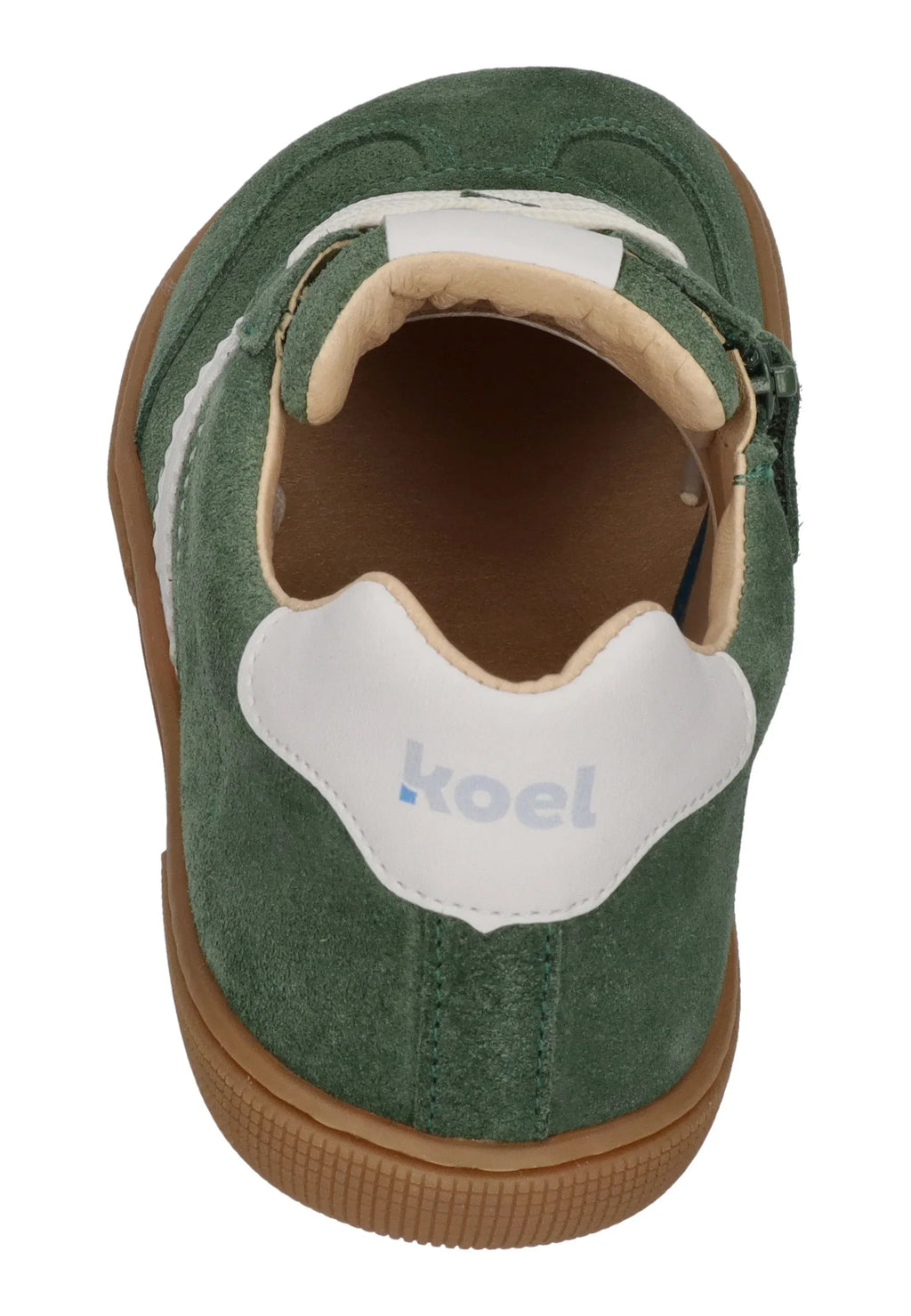 KOEL Barefoot Kinder Sneakers DECLAN SUEDE 3.0 khaki - Shoedeal